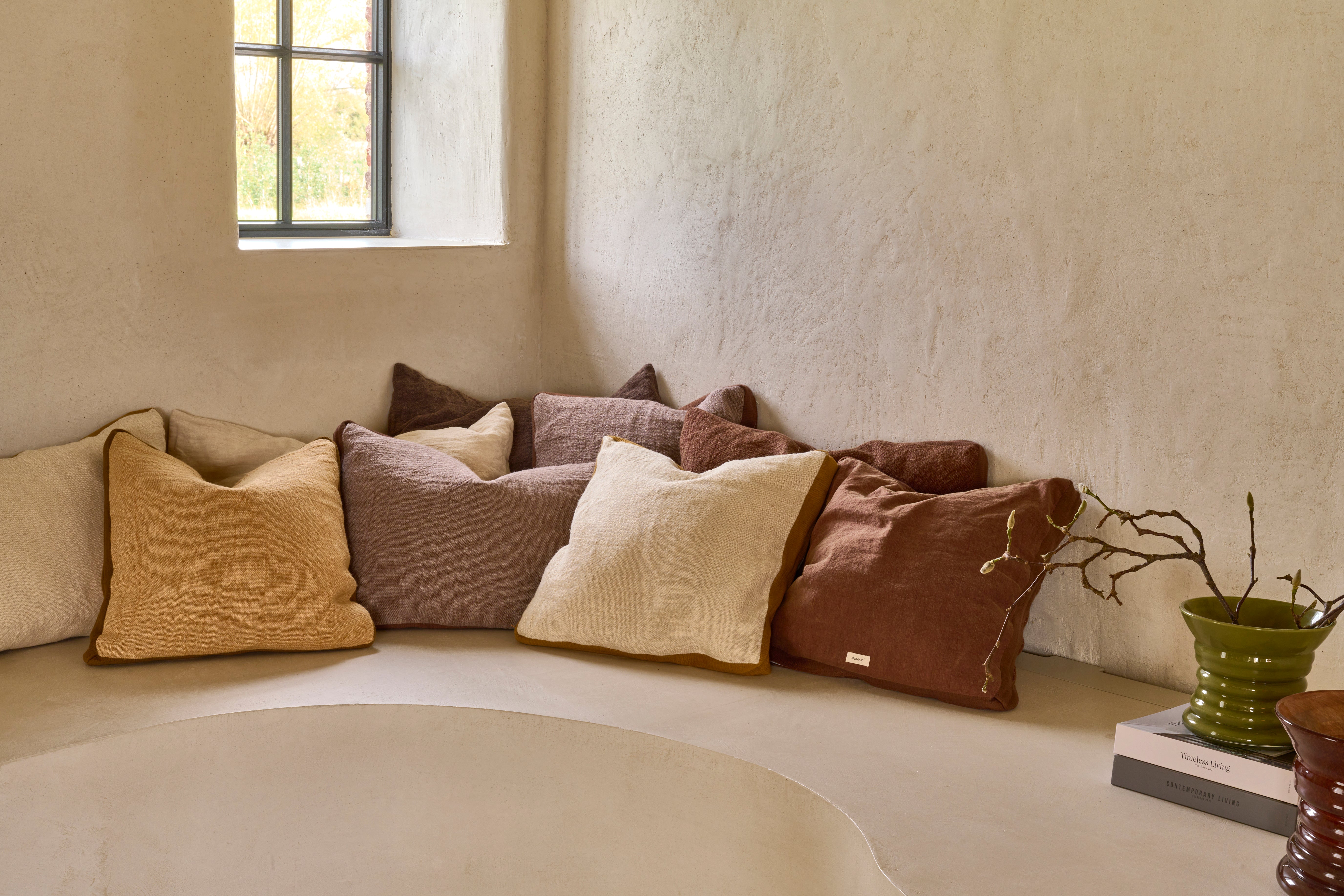 Cushion Aude - chocolate