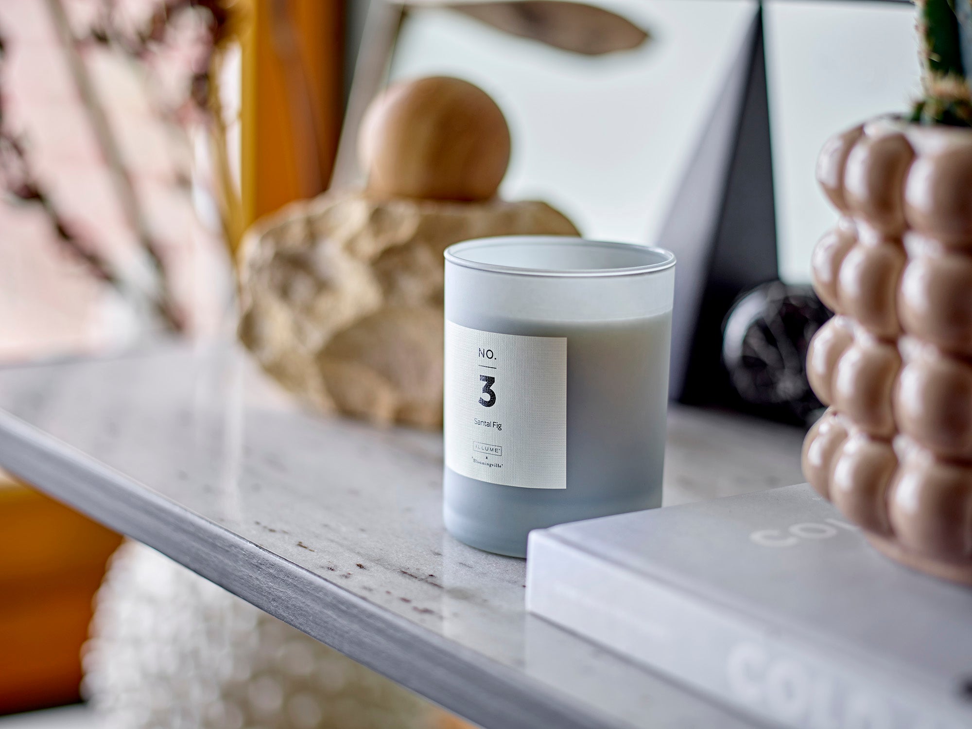 Scented candle Fig scent
