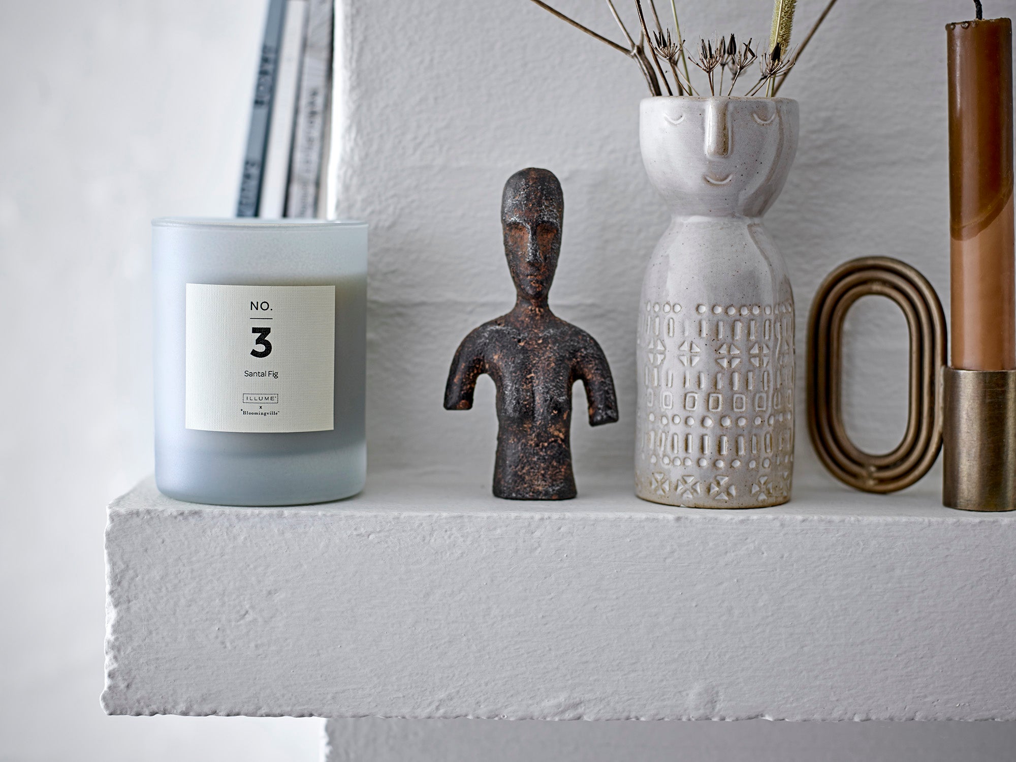 Scented candle Fig scent