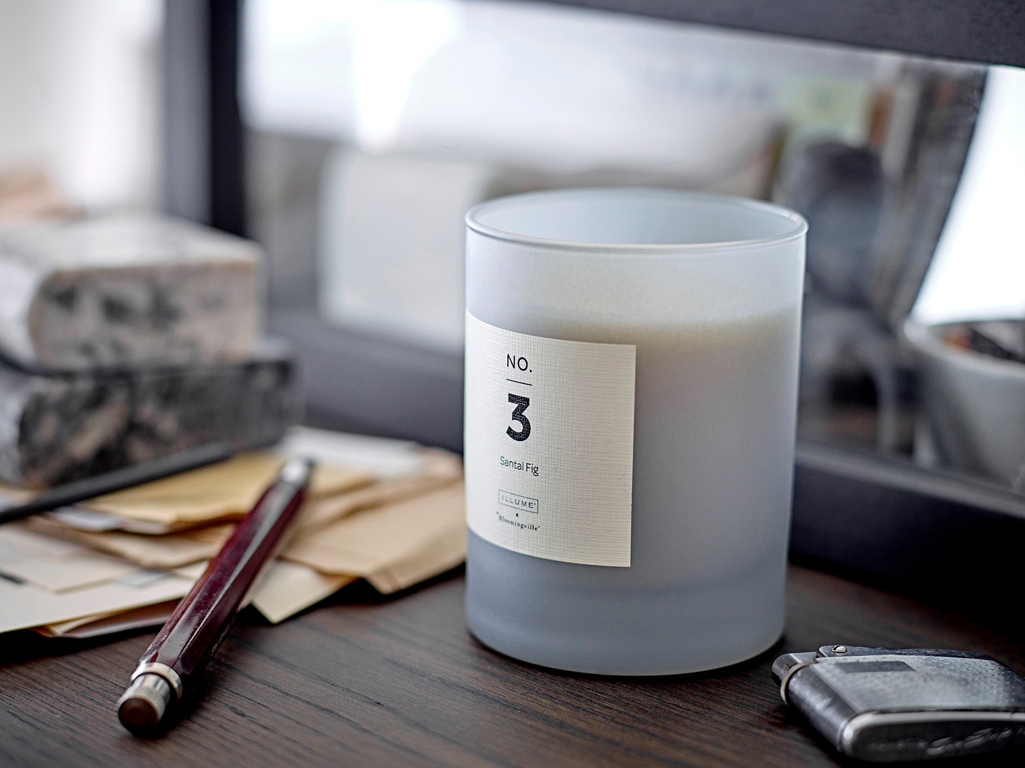 Scented candle Fig scent