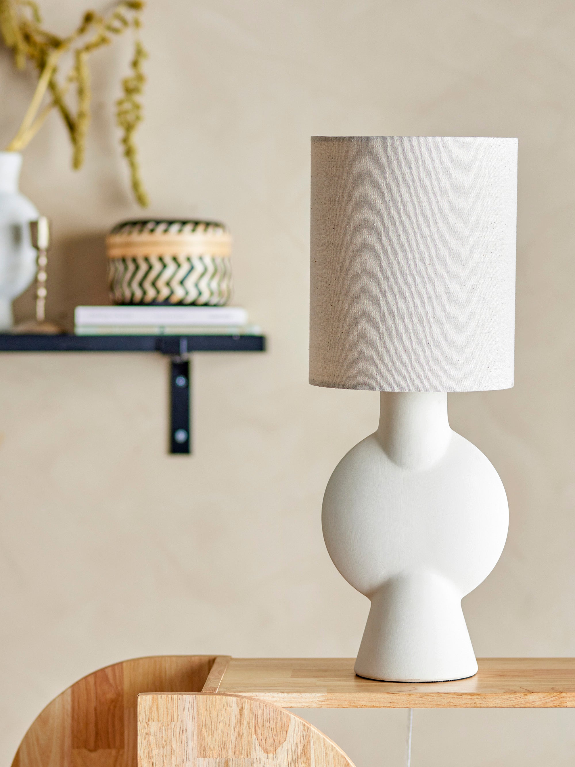 Sergio table lamp - cream