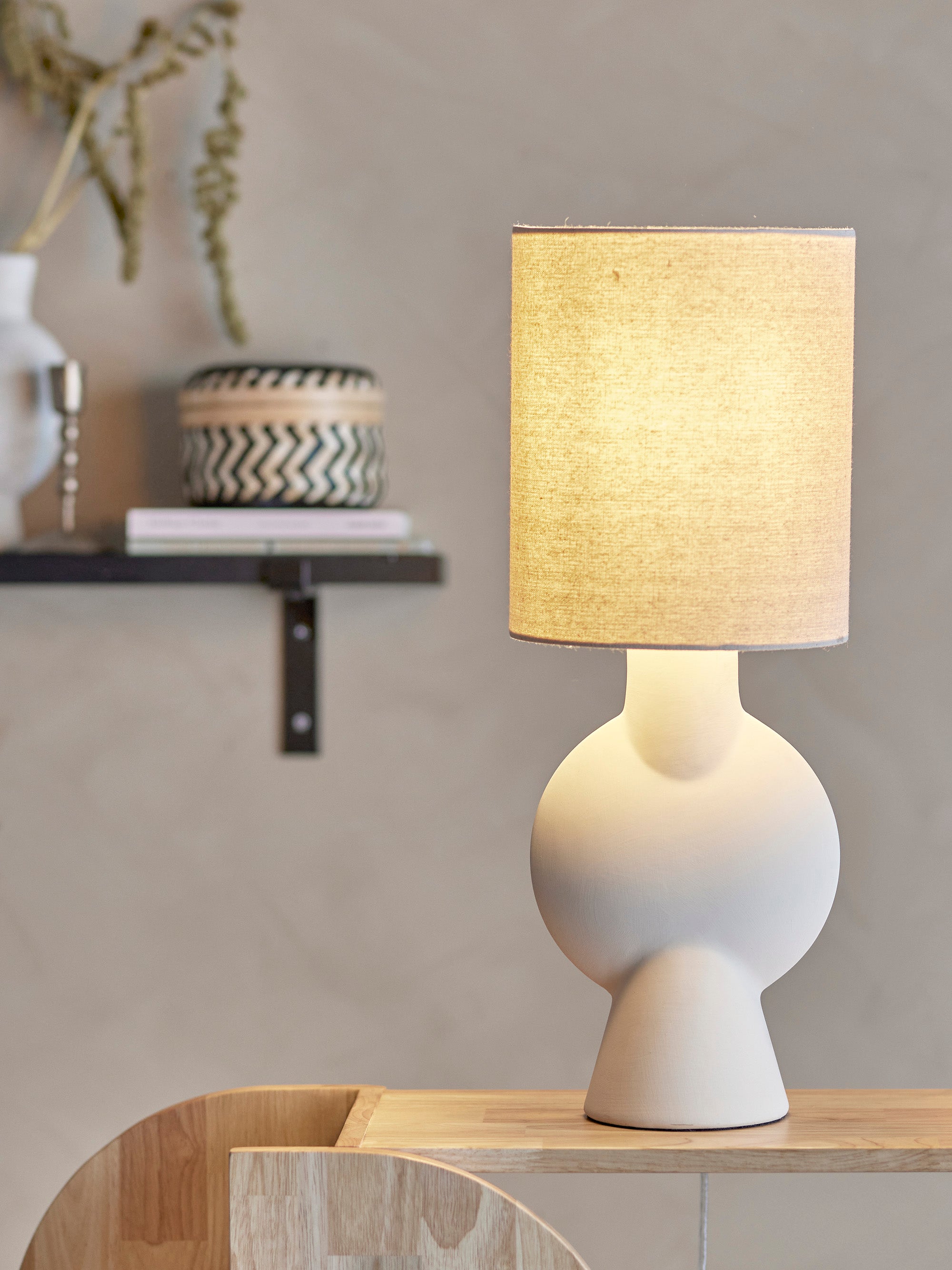 Sergio table lamp - cream