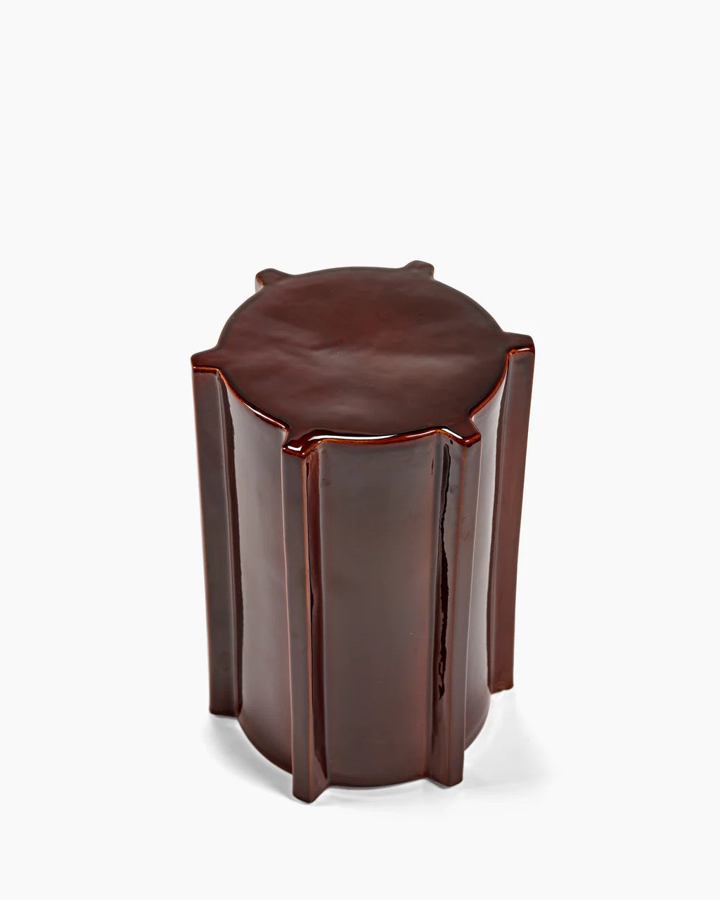 Bijzettafel Pawn donkerbruin