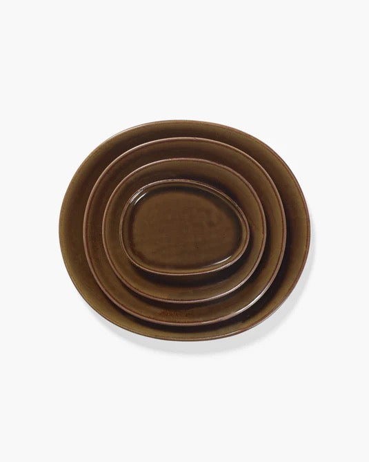 Bread plate ochre Out Of Lines