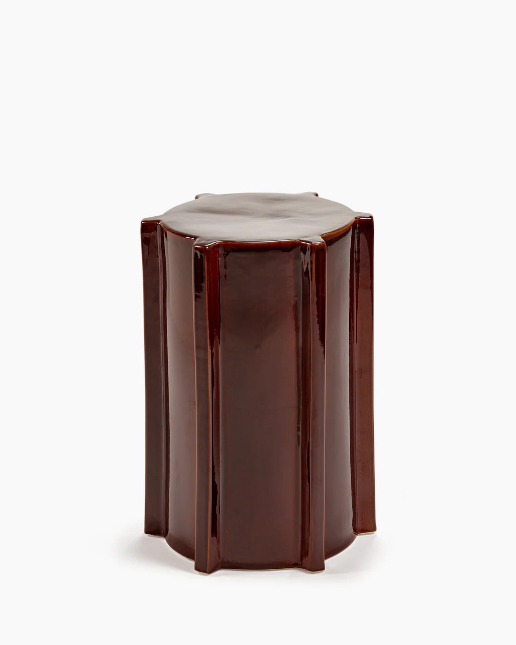 Bijzettafel Pawn donkerbruin