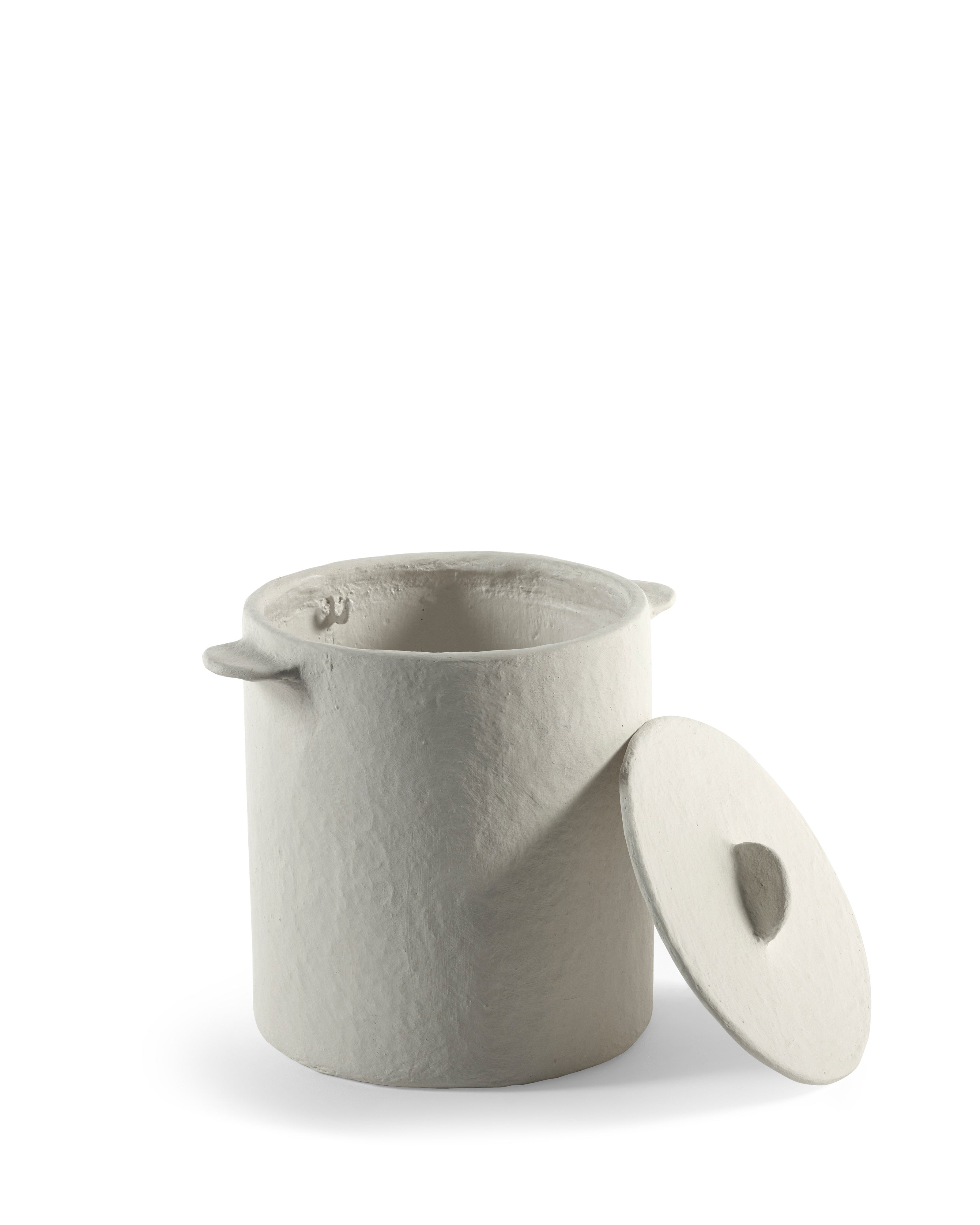 Pot 'Earth' blanc S by Marie Michielssen
