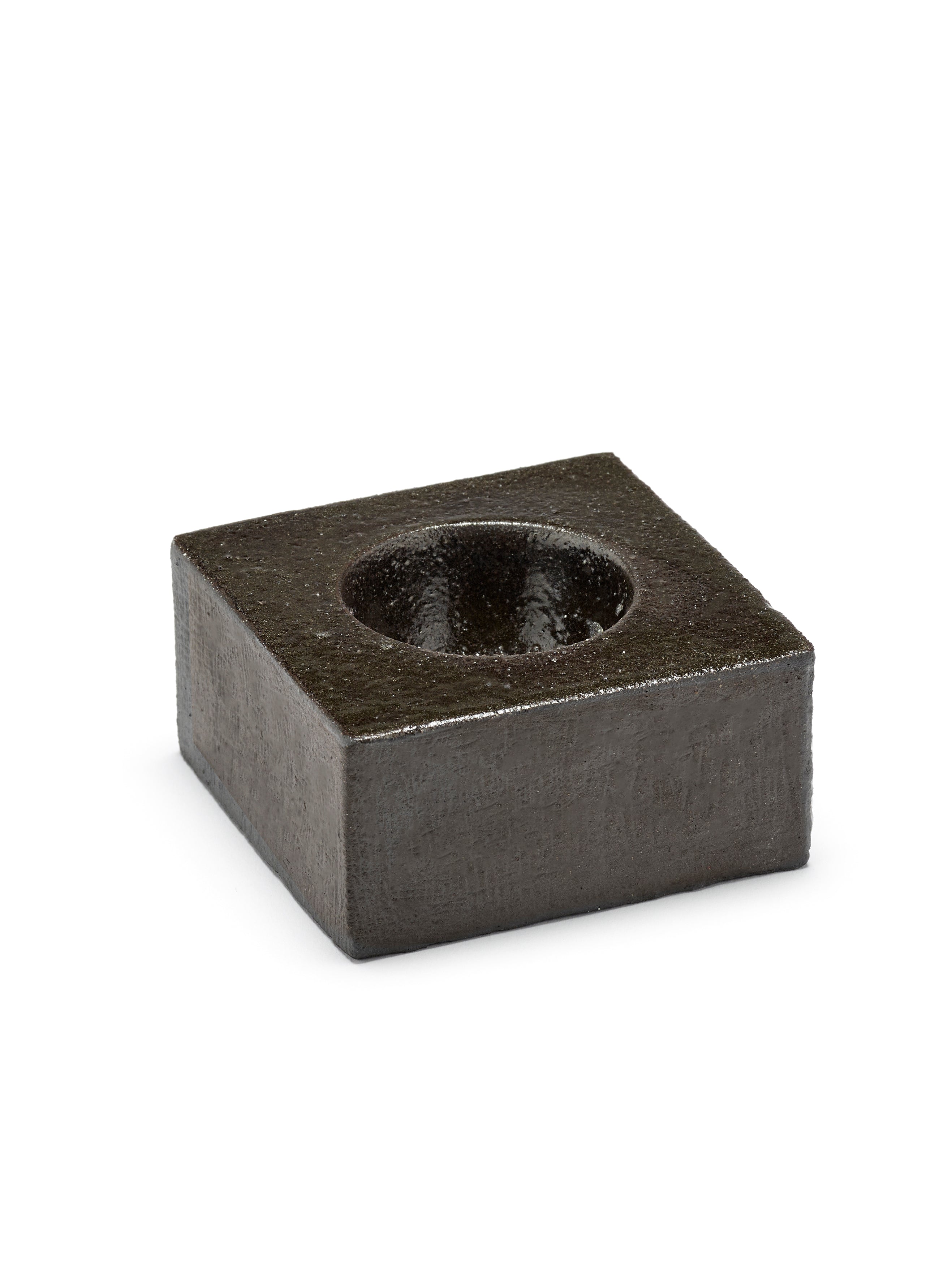 Egg cup Uovo black - set of 2