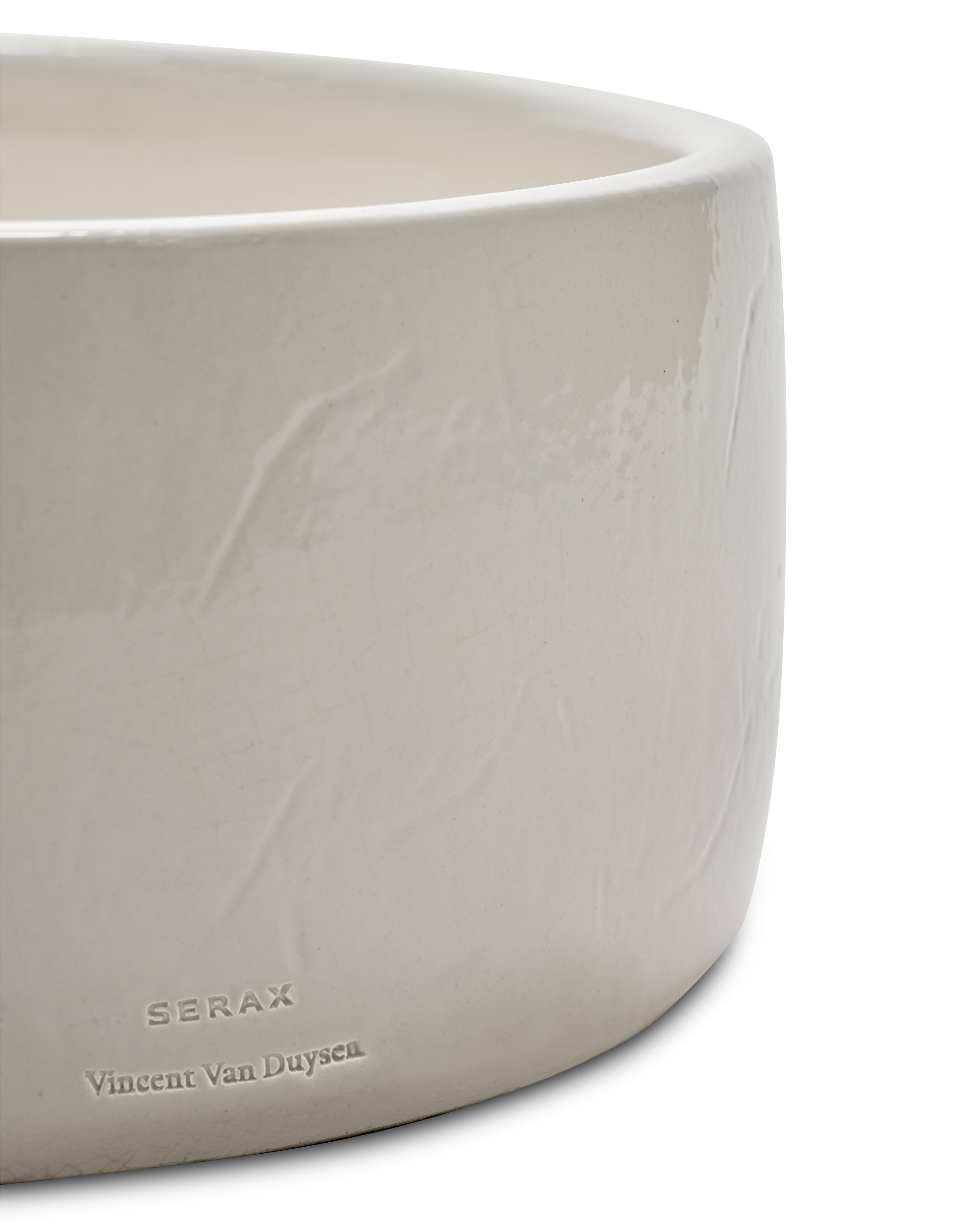 Sierpot/schaal wit Vincent Van Duysen