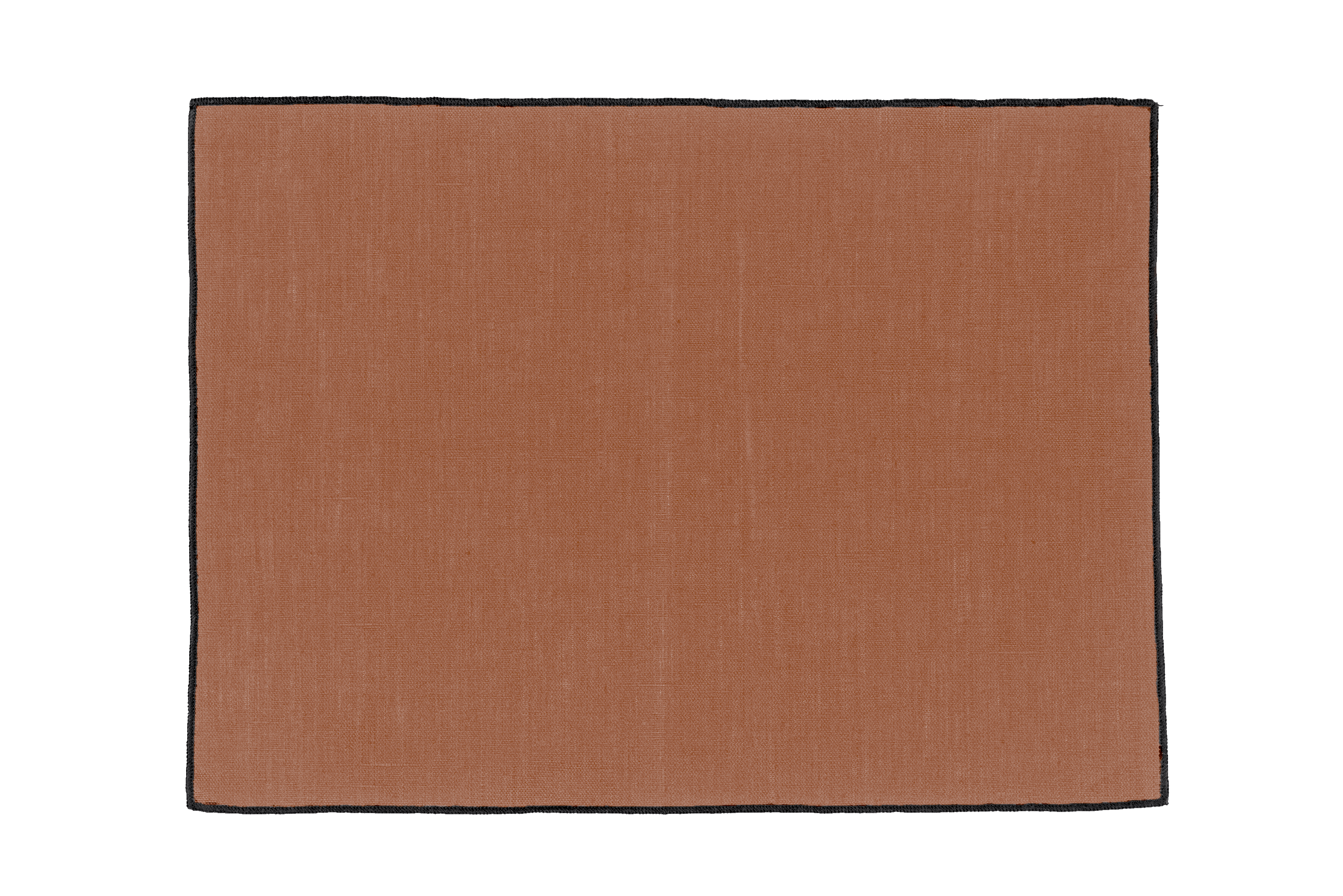 Placemats linen with coating - mochaccino - set of 4