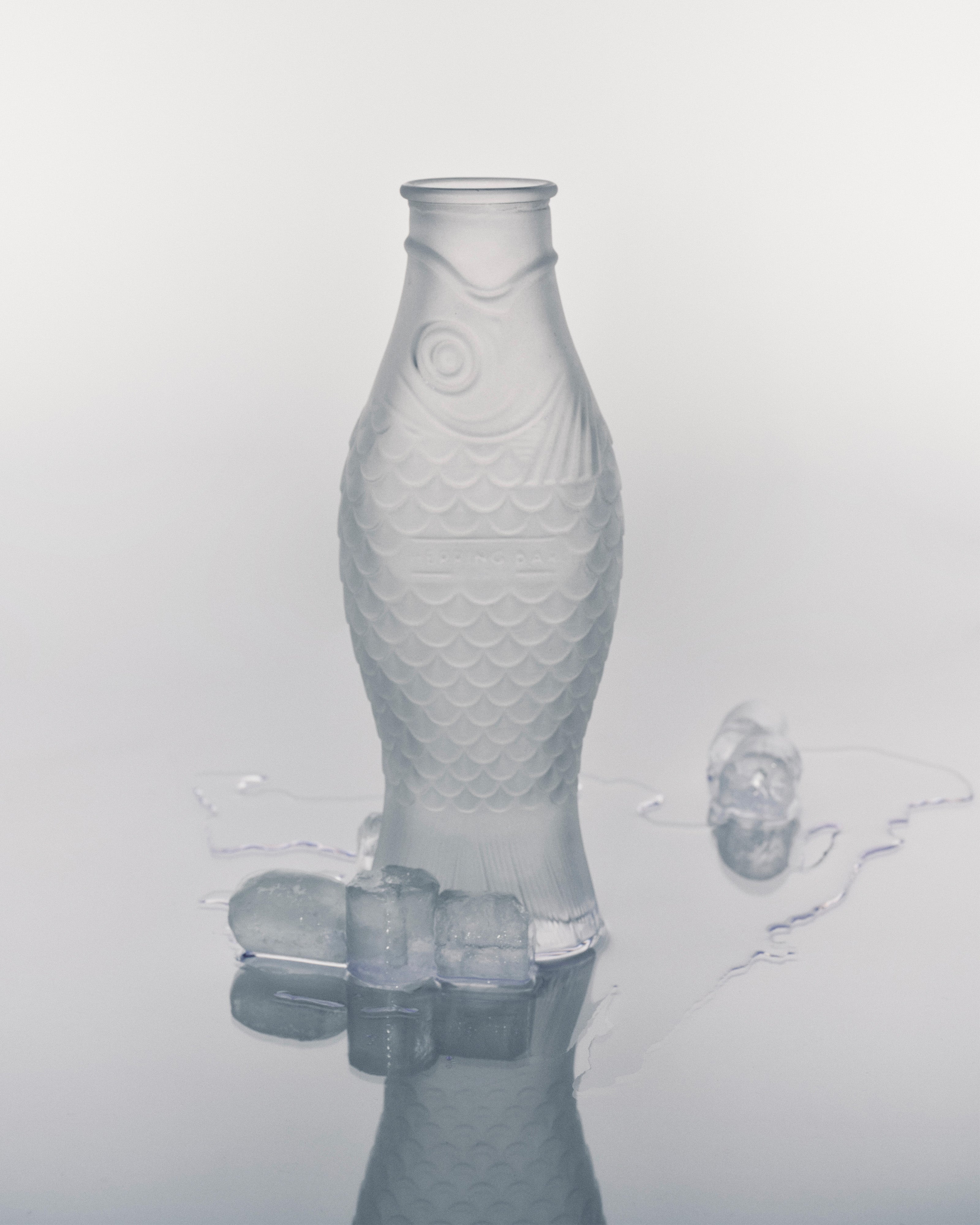 Carafe 'Fish & Fish' Paola Navone - Frosted
