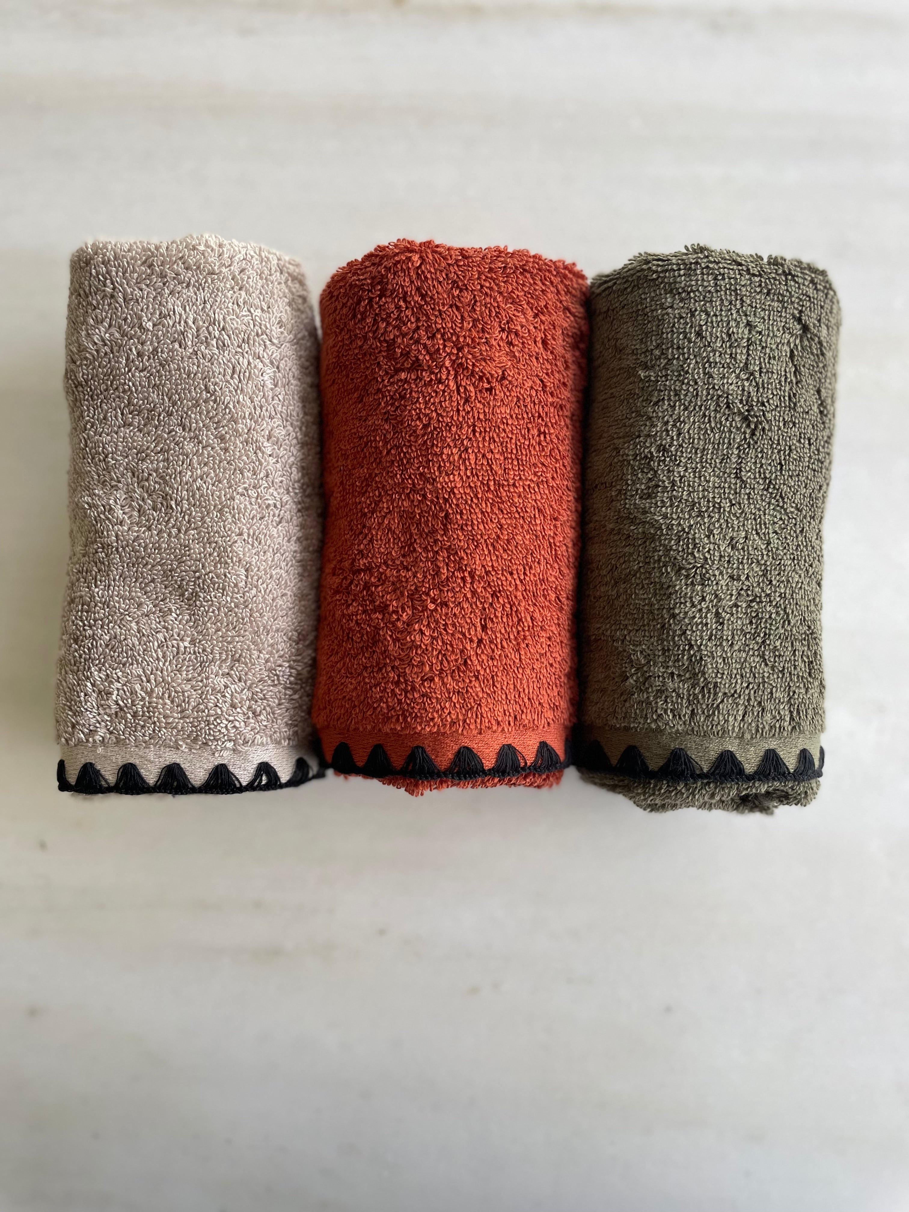 Guest towel Khaki