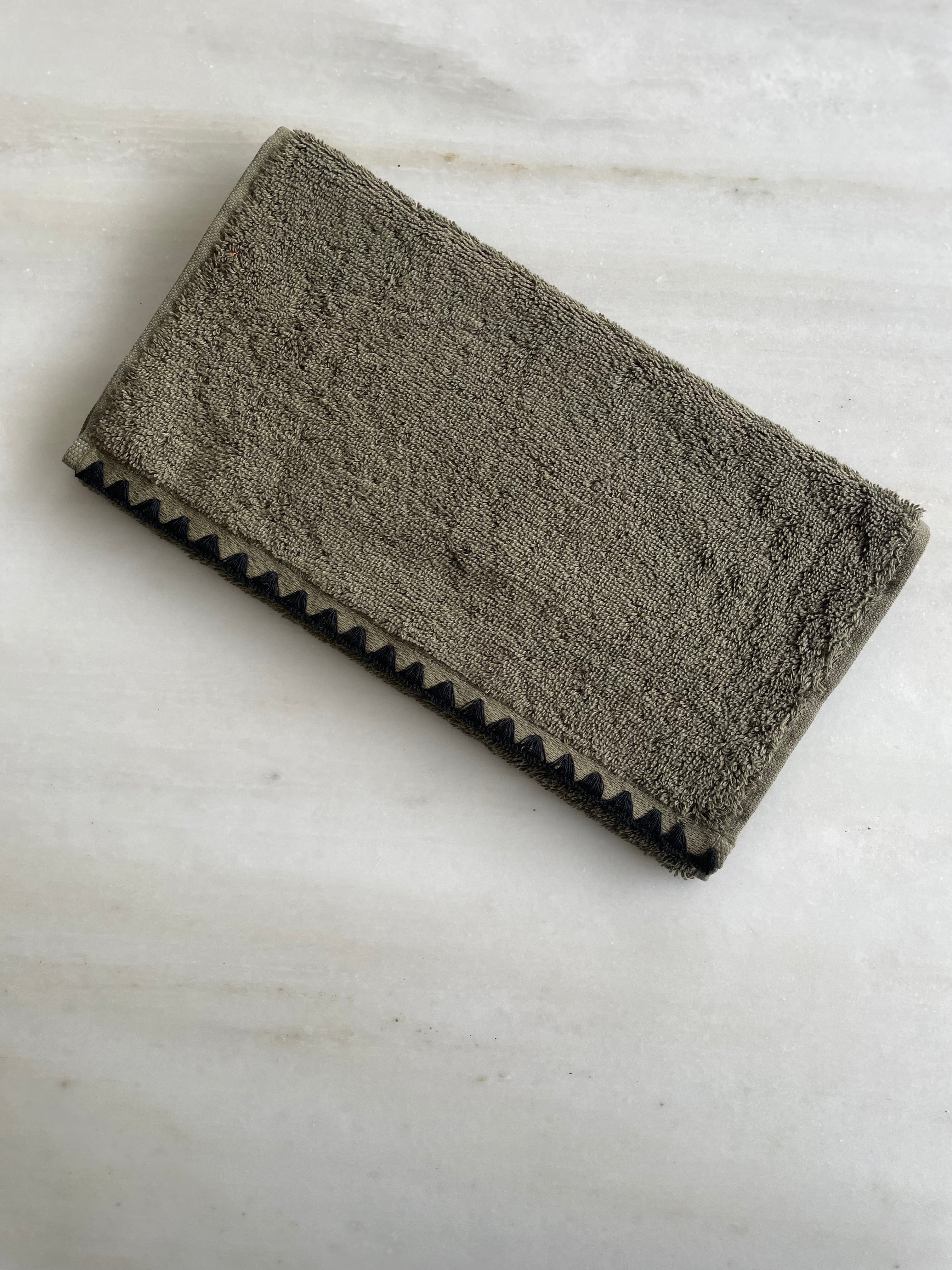 Guest towel Khaki