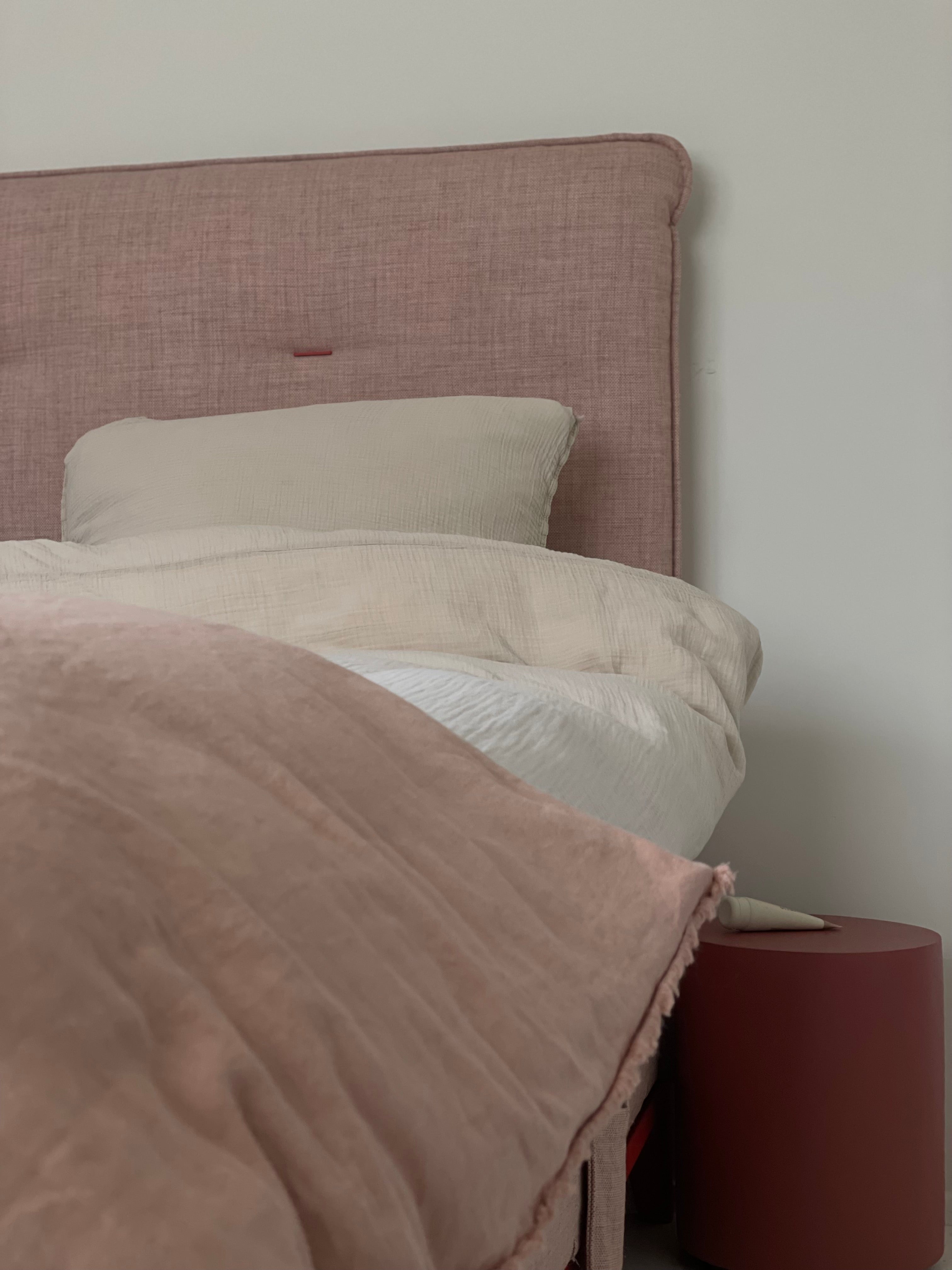 Couvre-lit Vieux rose