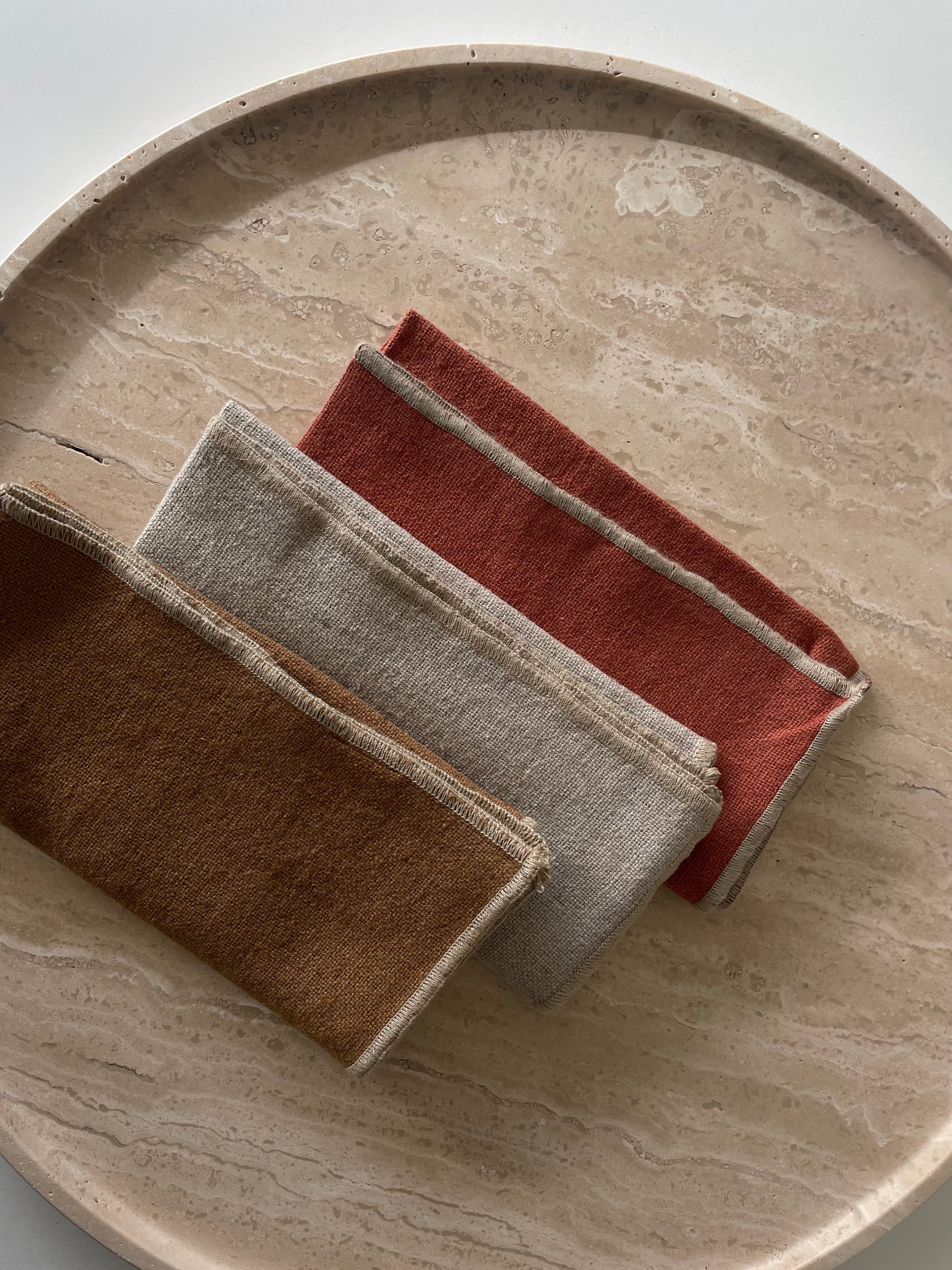 Linnen serviette - set van 4 - Tartuffo