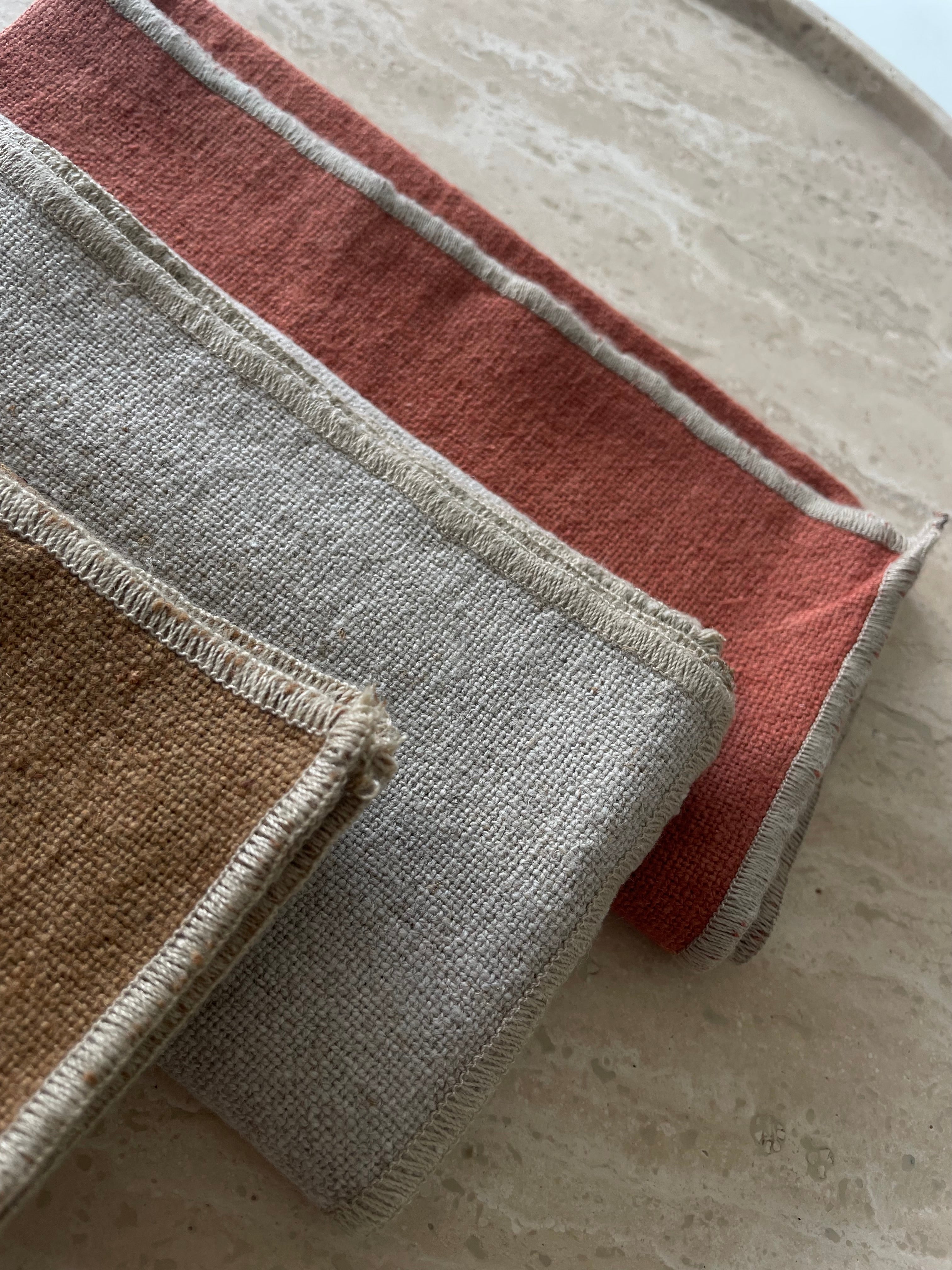 Linnen serviette - set van 4 - Tartuffo