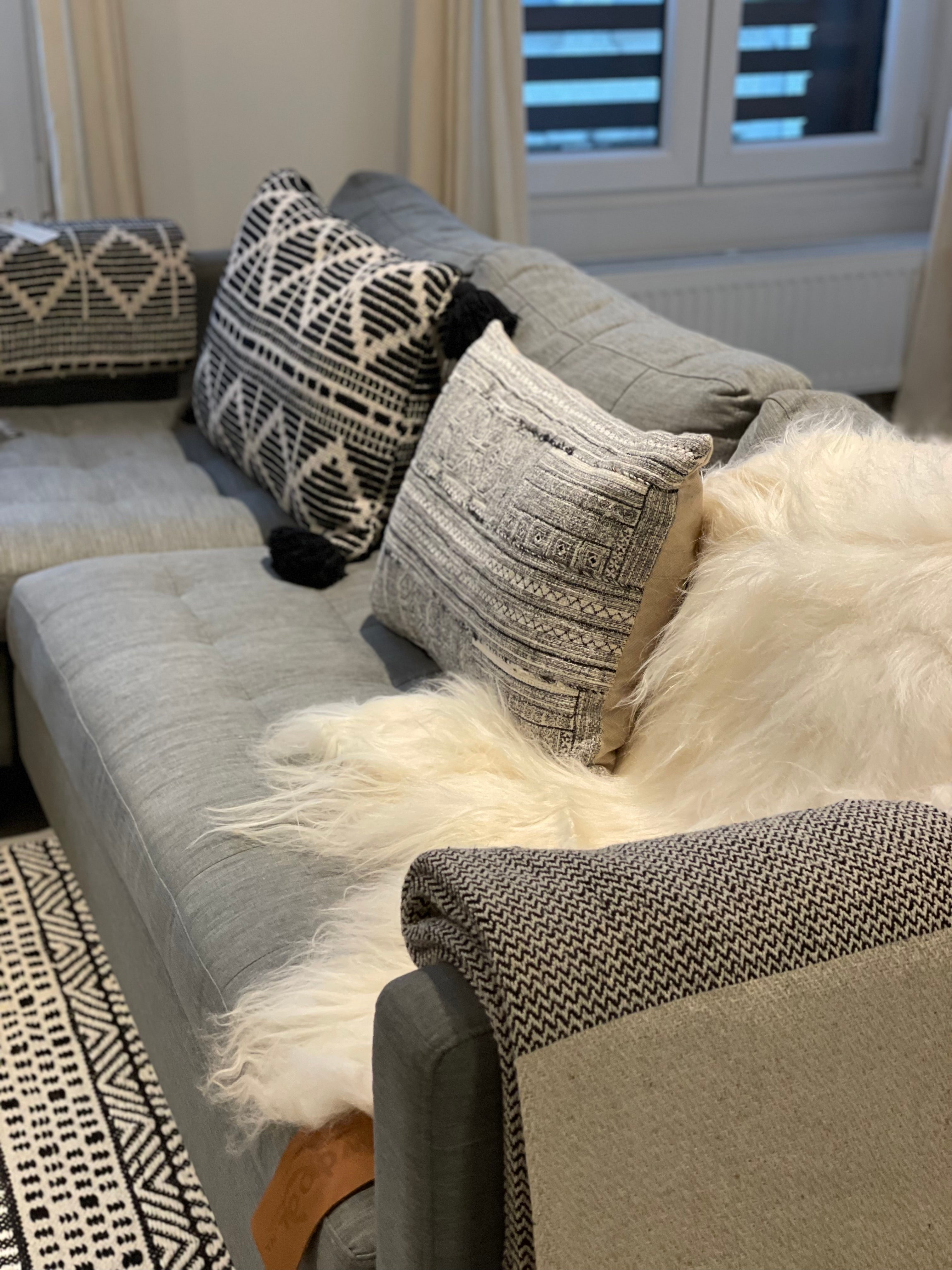 Icelandic sheepskin - White - M
