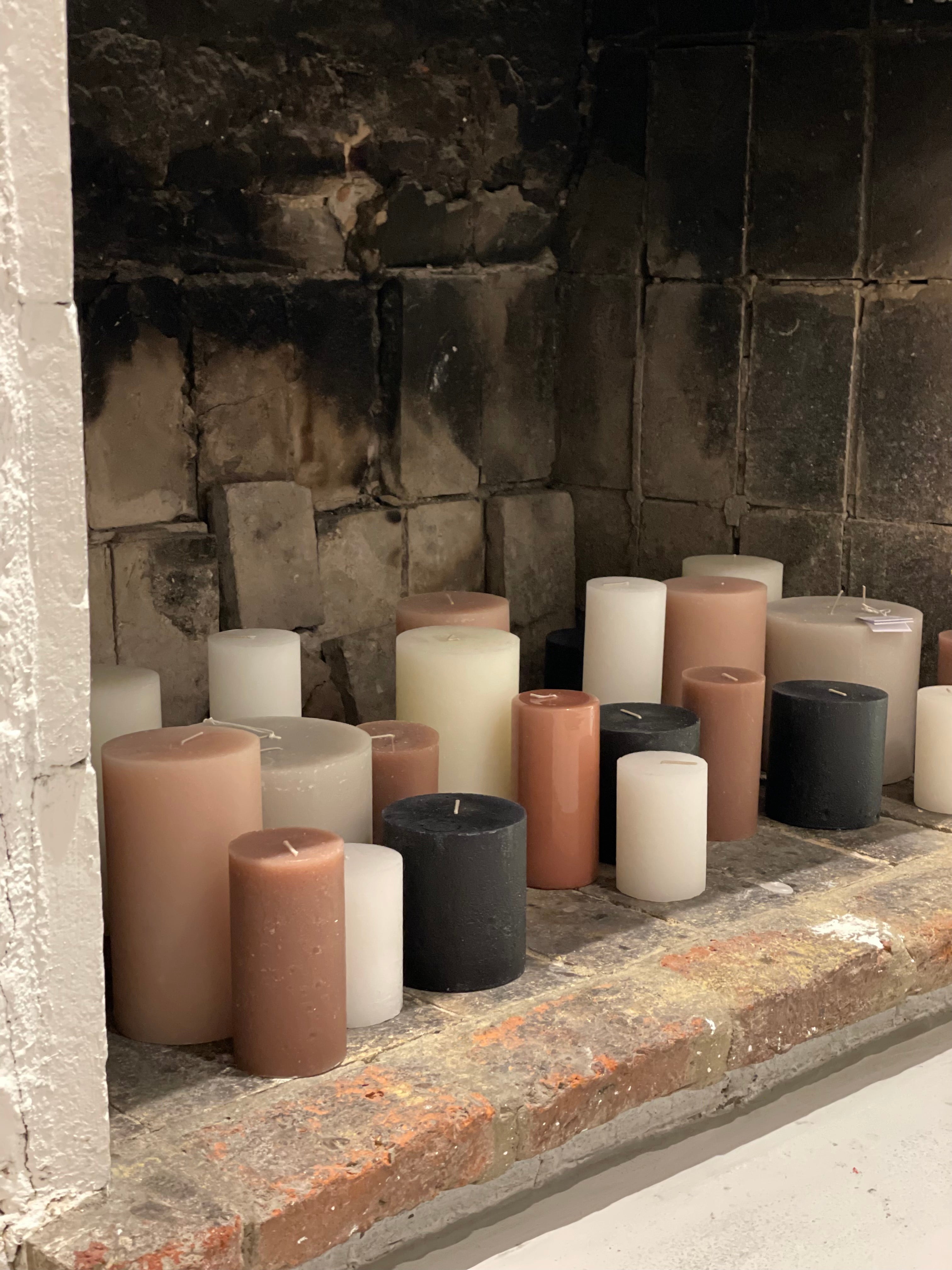 Rustic Candle Camel