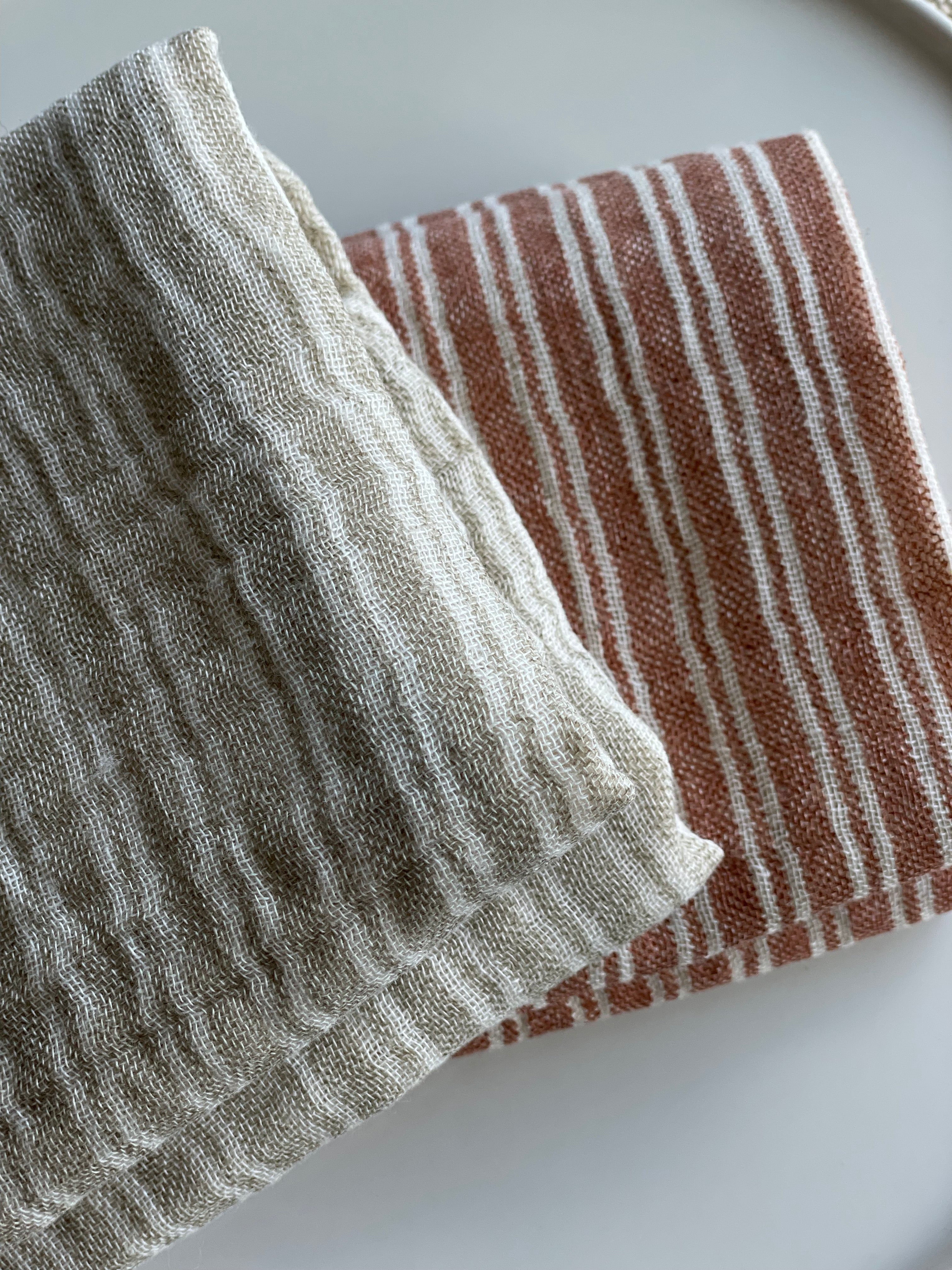 Servet - set van 6 - beige