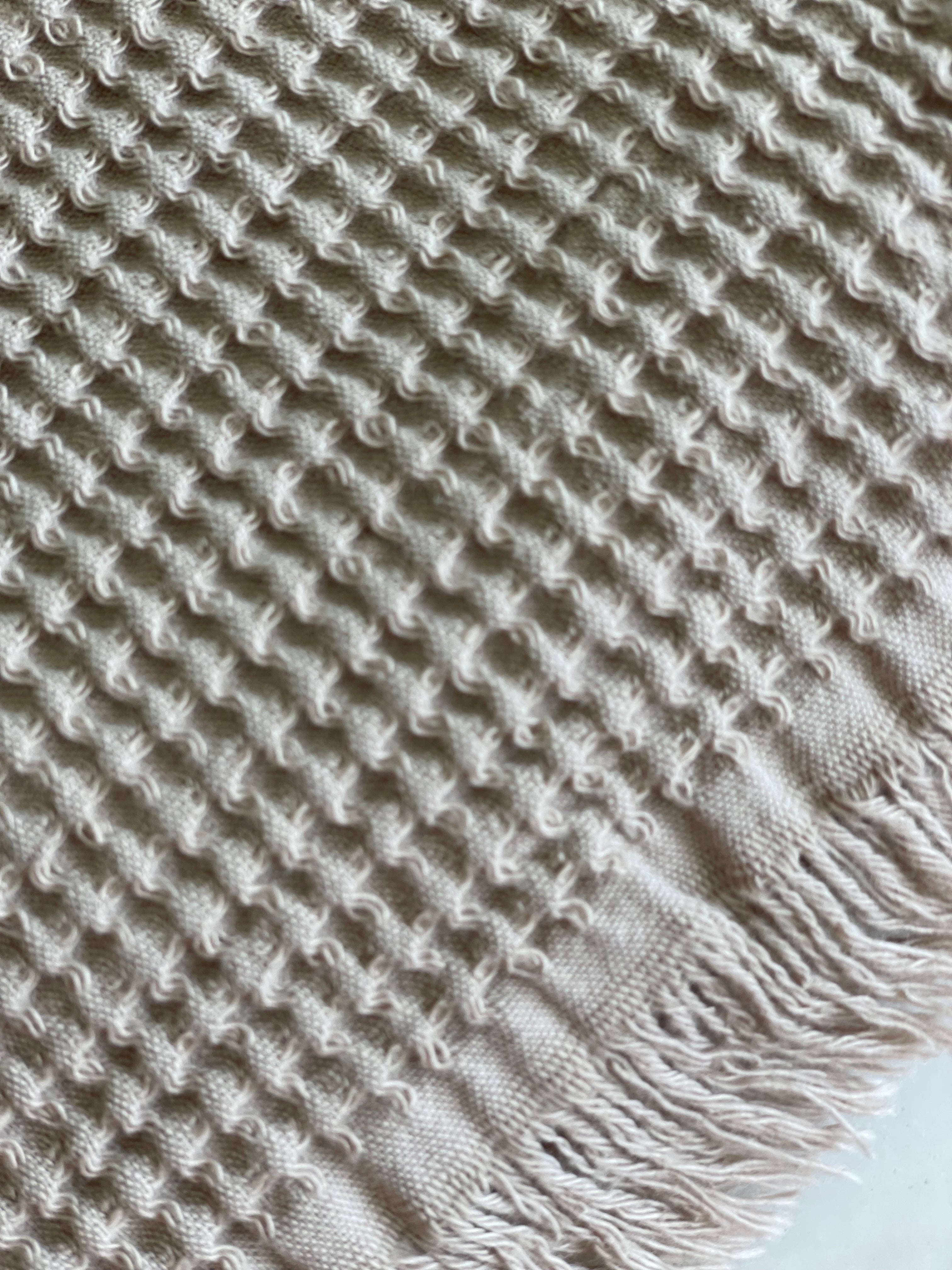 Gastendoekje Waffle naturel