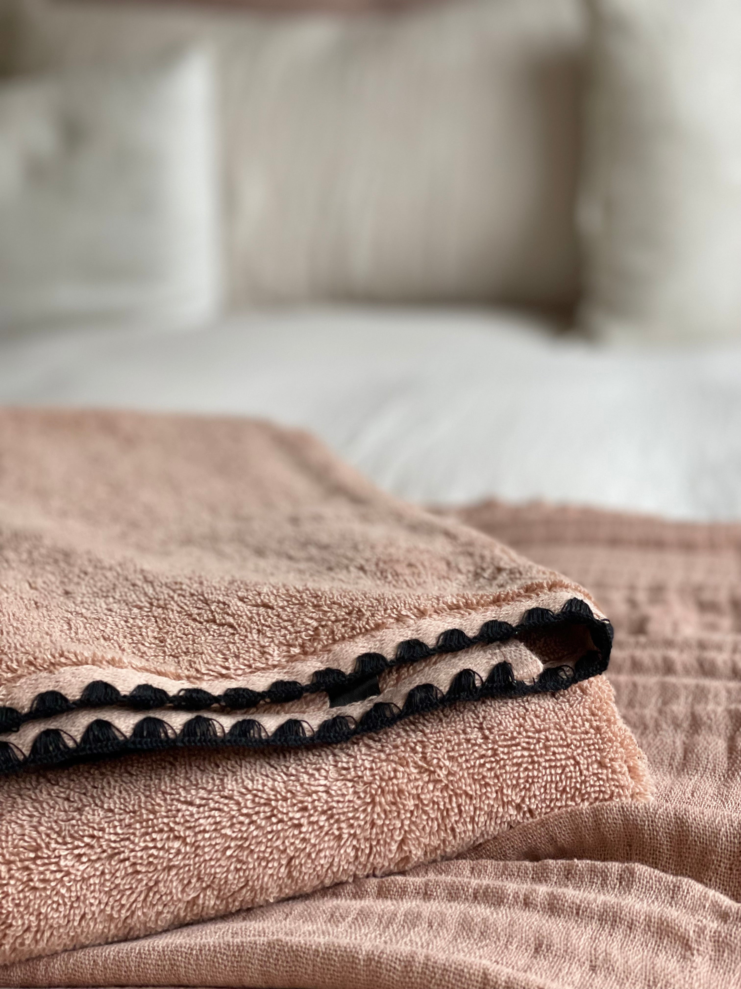 Towel M dusk pink