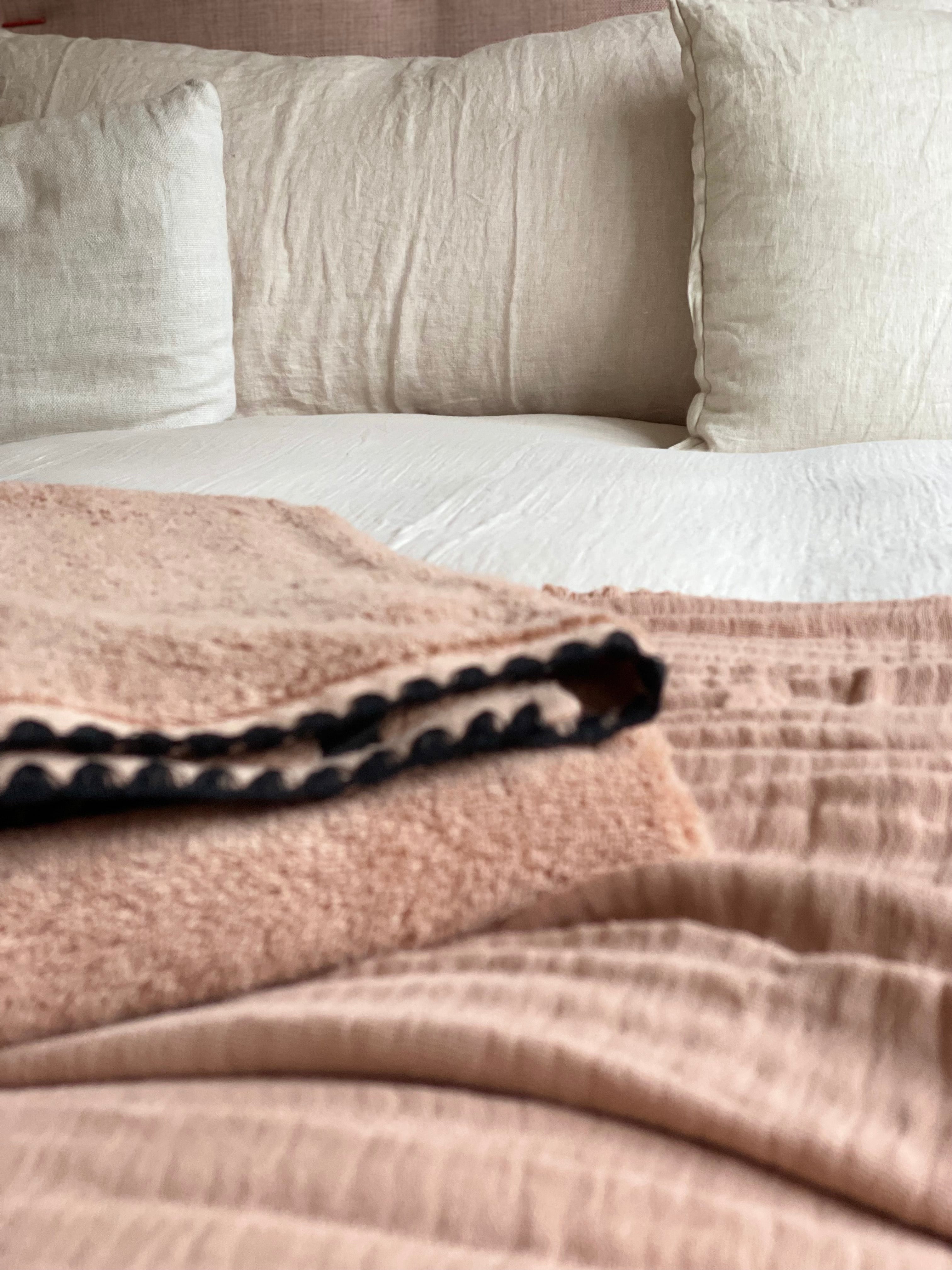 Serviette de bains XL vieux rose