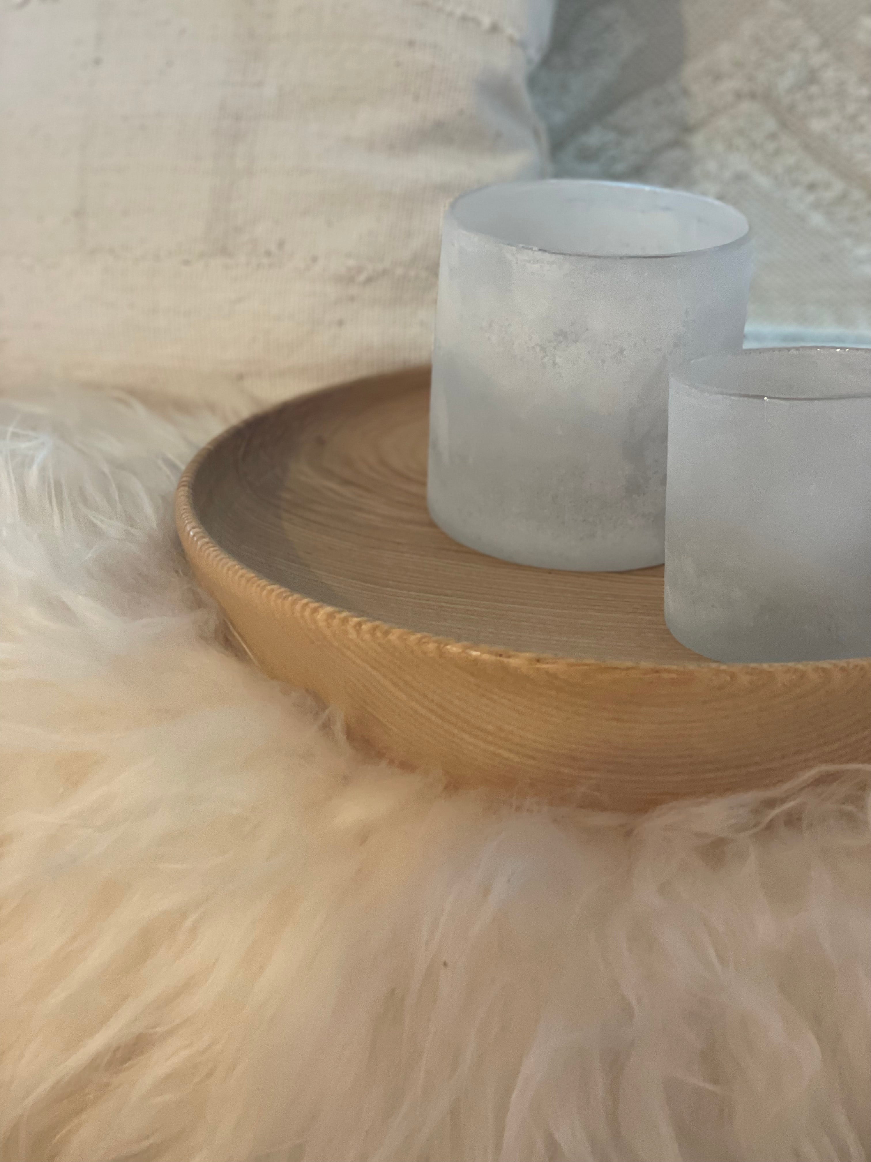 Icelandic sheepskin - White -L