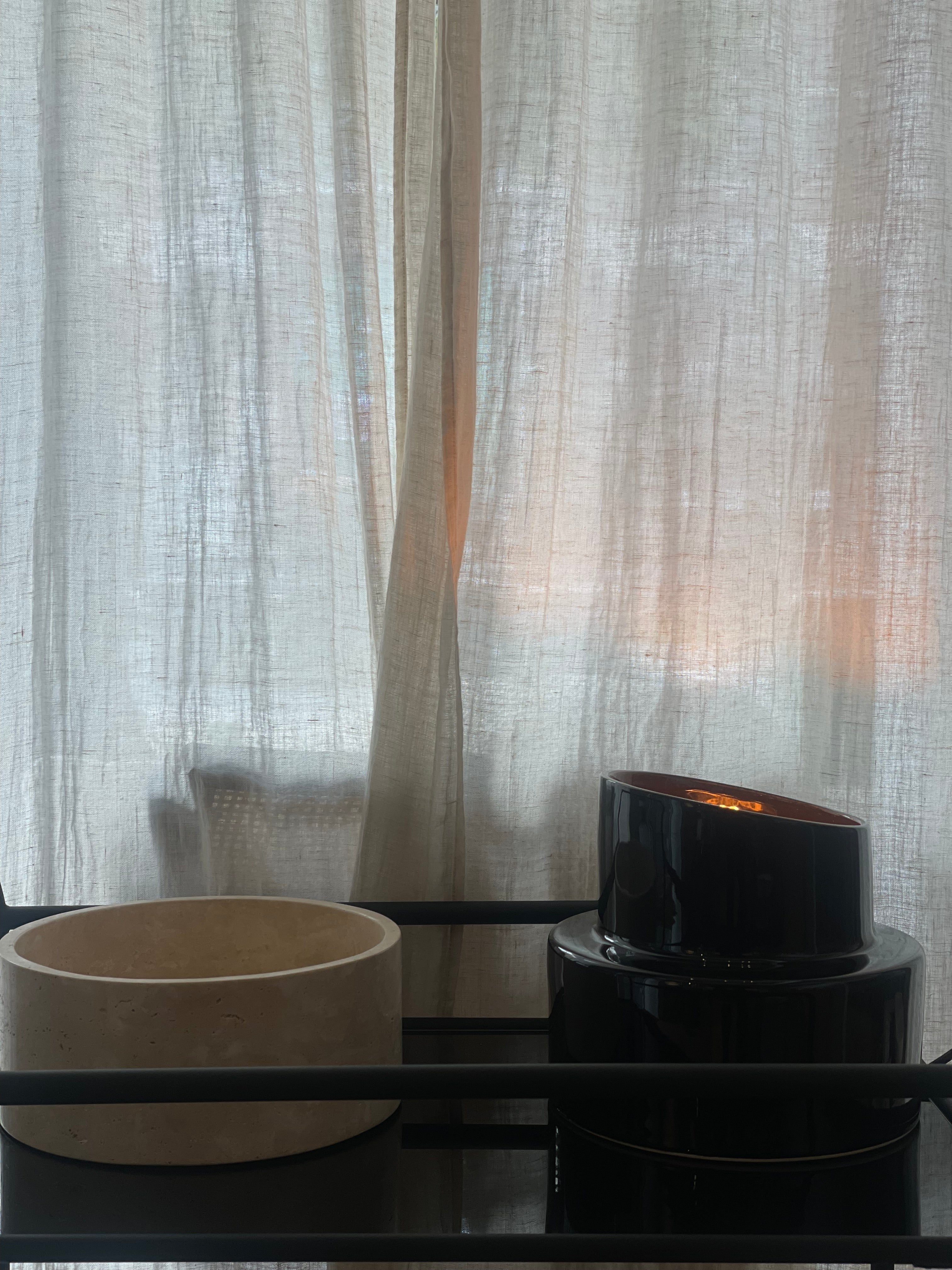 Tafellamp zwart Pillar - Coseincorso