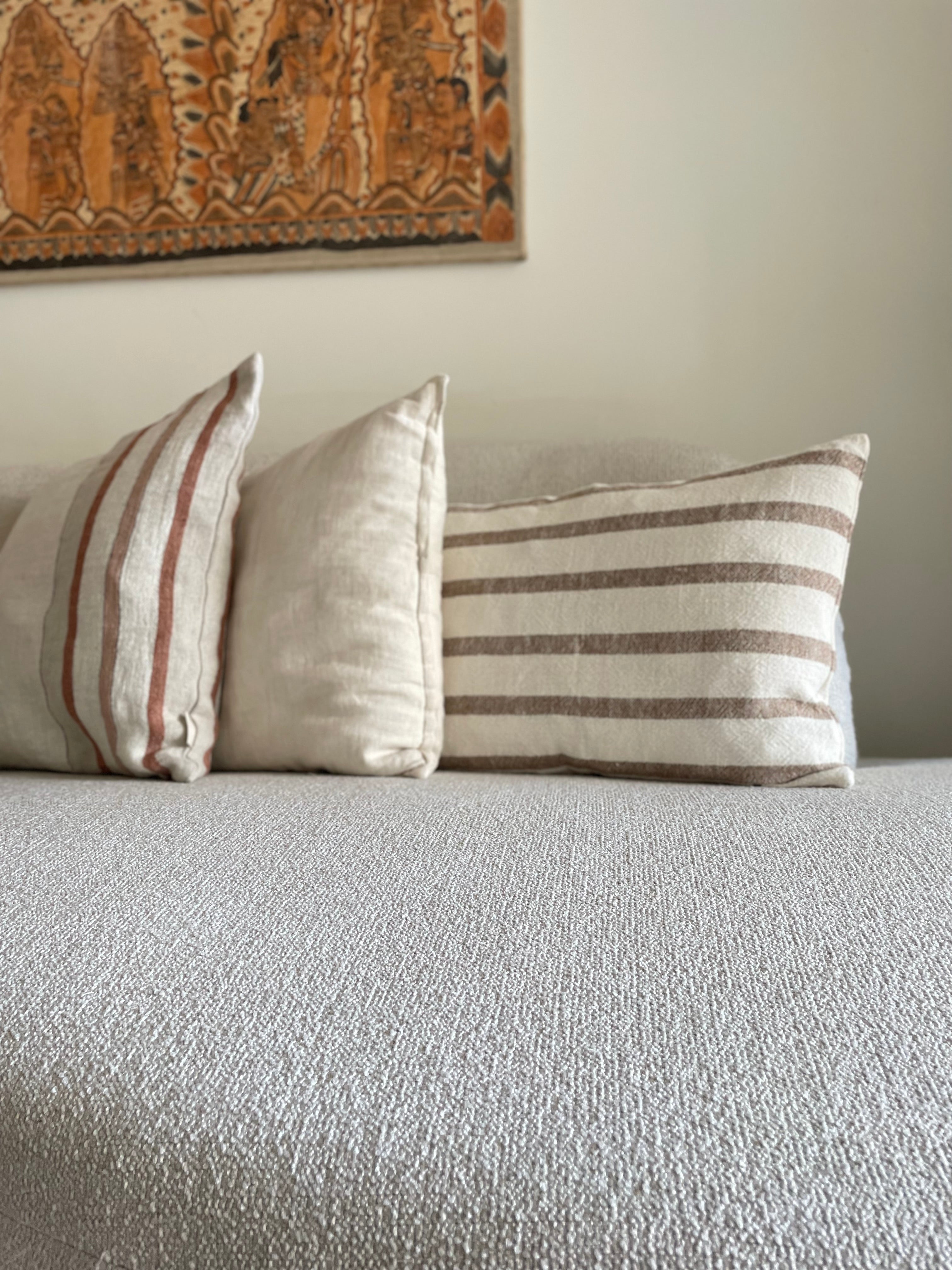 Cushion Gaston hazelnut