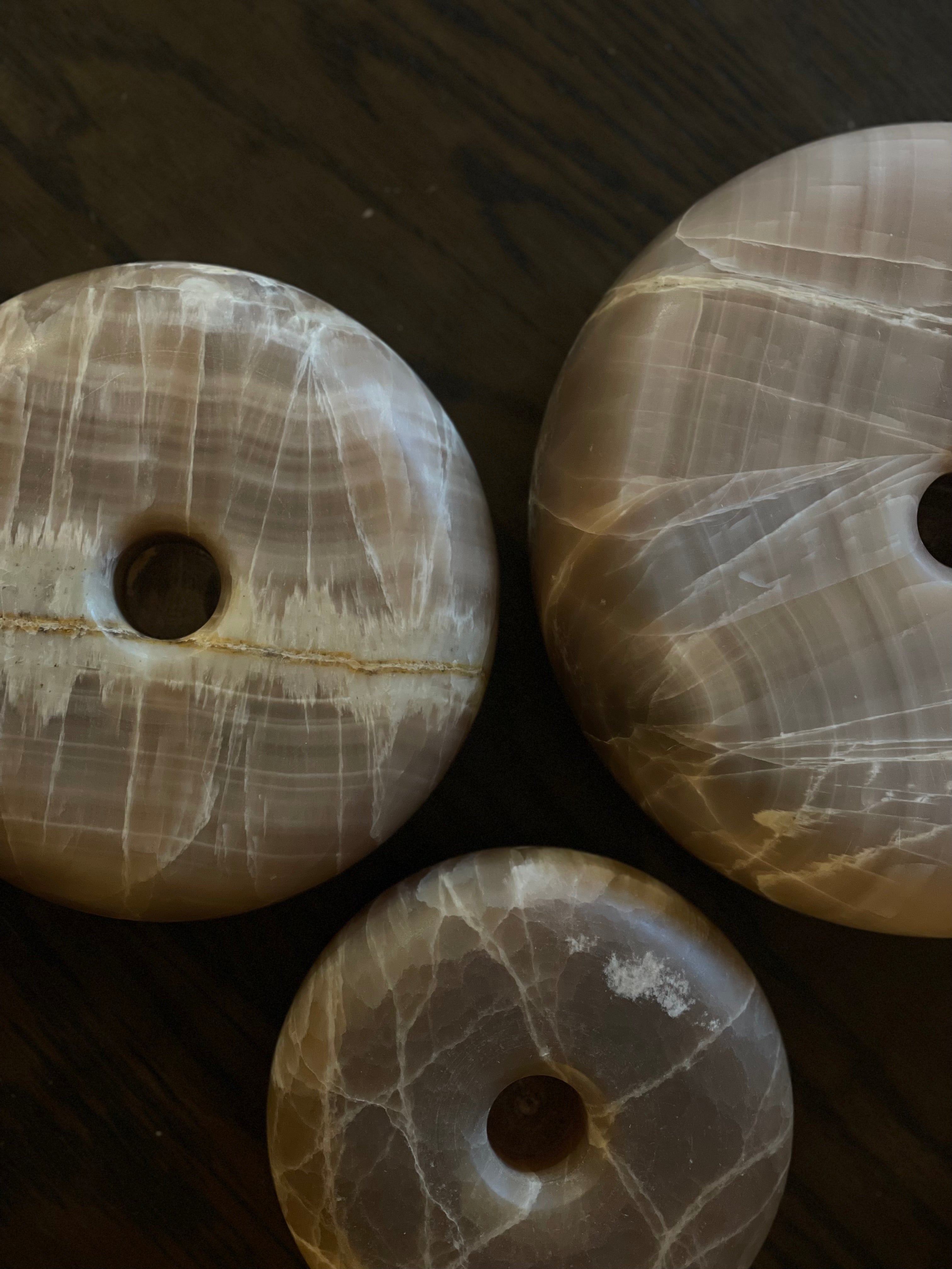 Candlestick donut onyx brown M