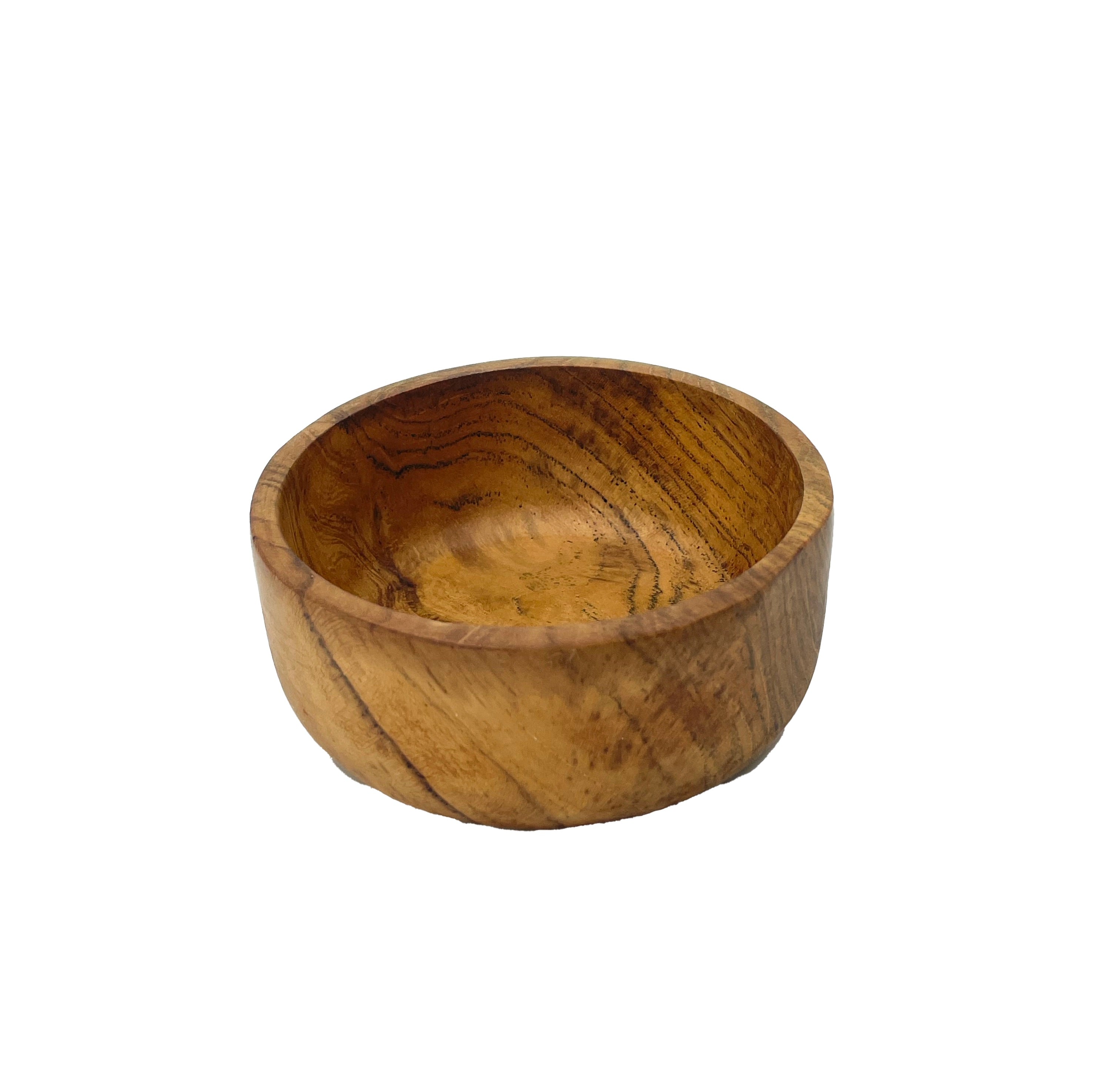 Bowl of acacia wood straight M