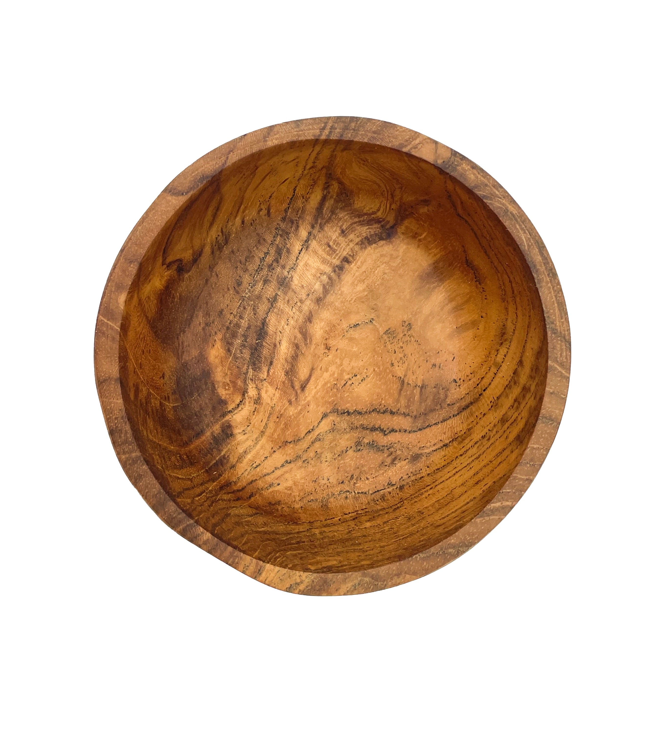 Bowl of acacia wood straight M