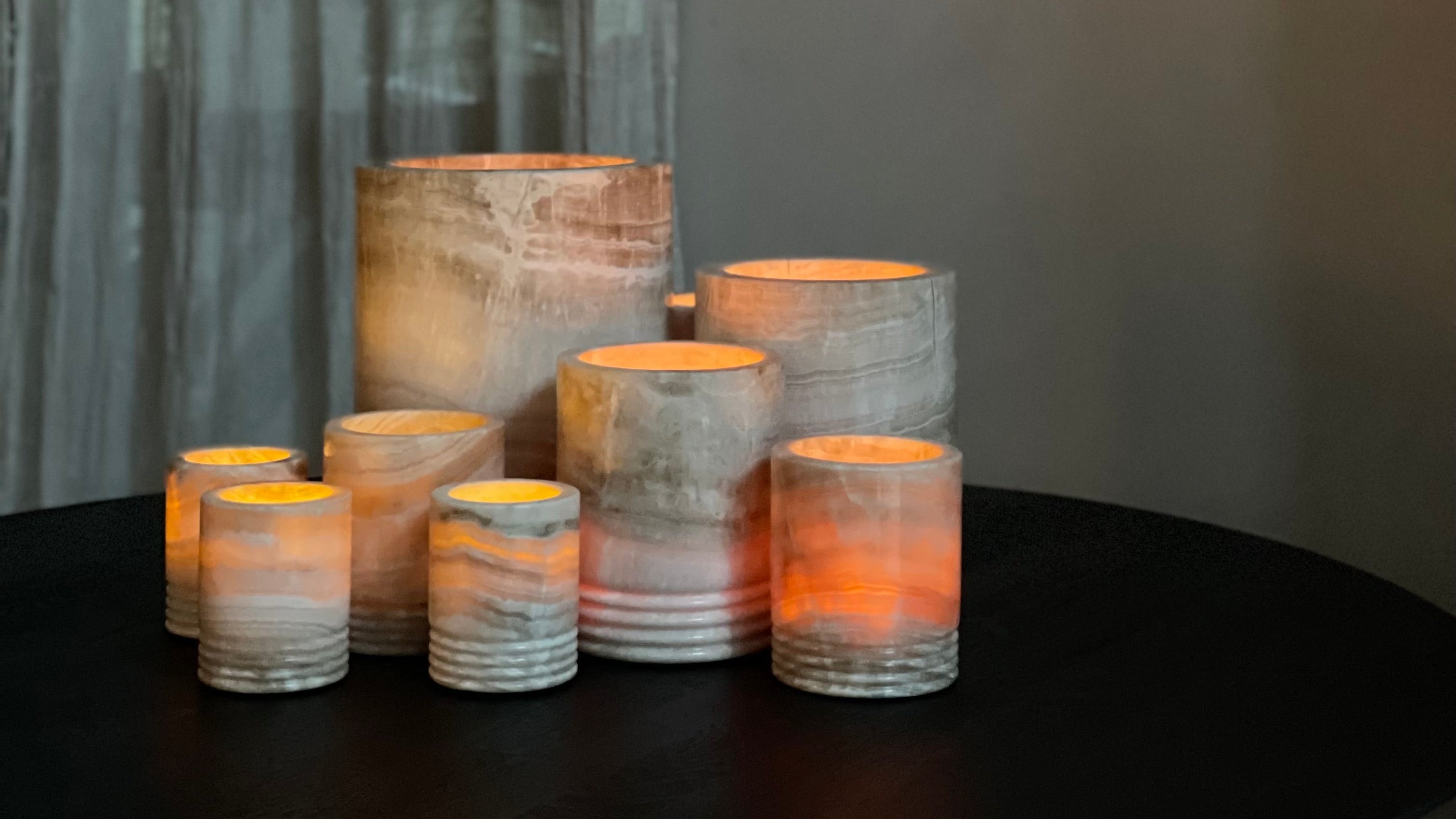 Windlicht Sandal Onyx S