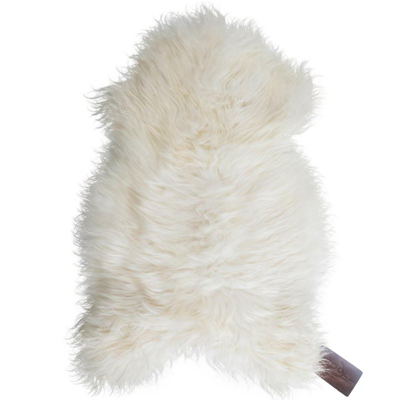 Icelandic sheepskin - White -L