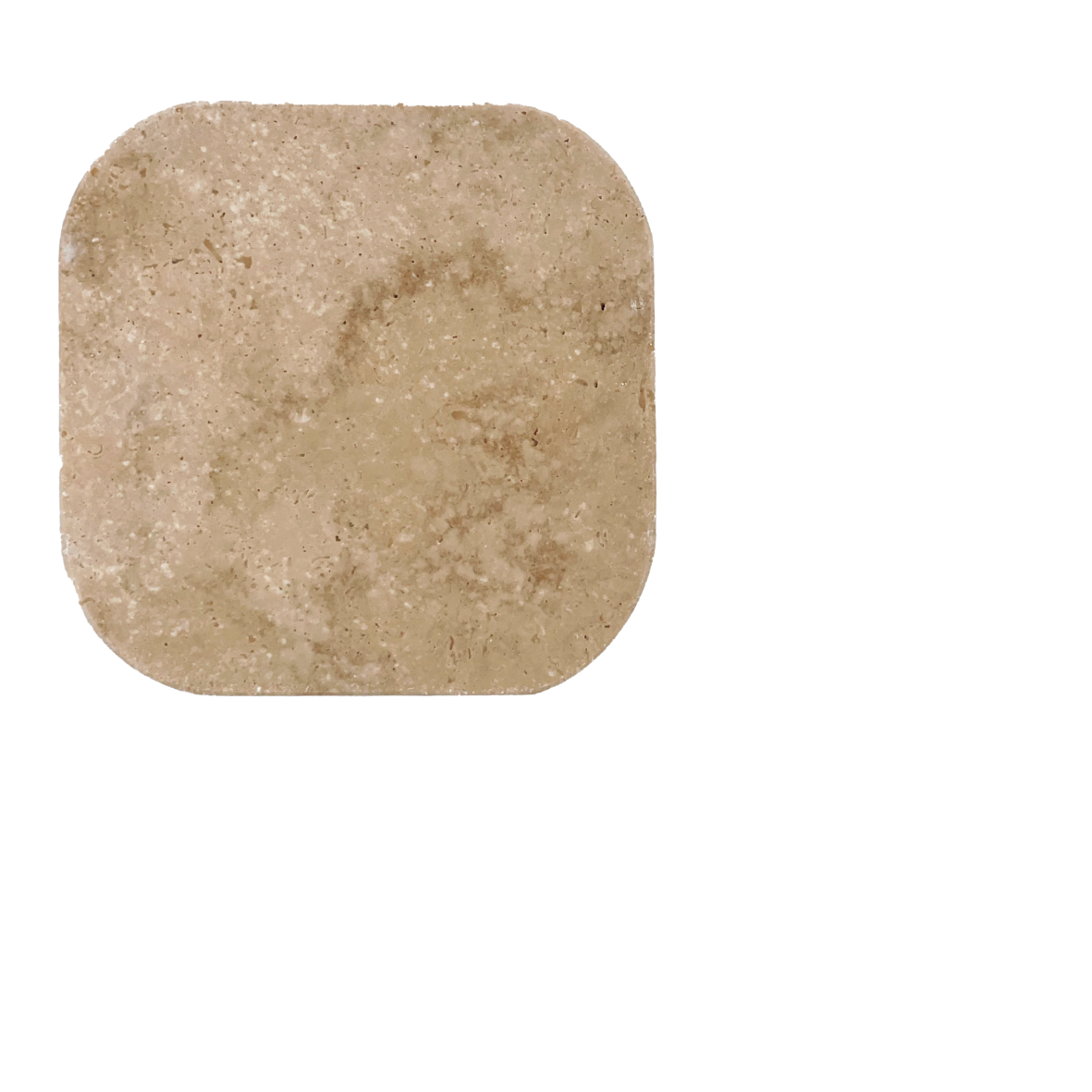 Sous-verres en travertin - lot de 4