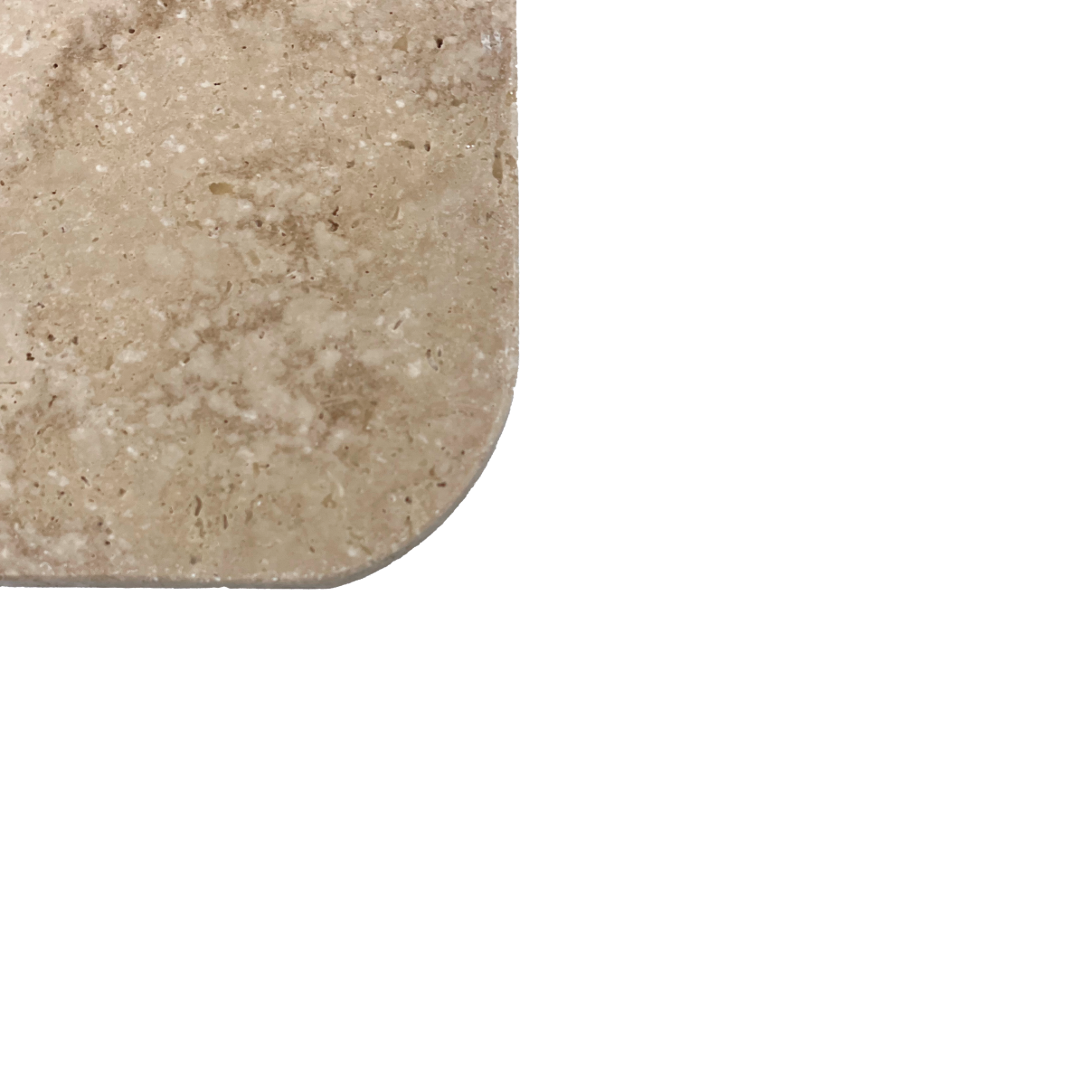 Sous-verres en travertin - lot de 4