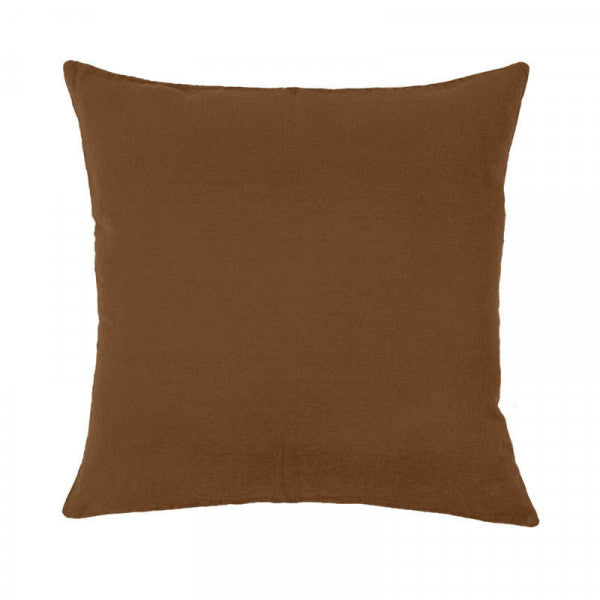 Linen cushion Mocha L