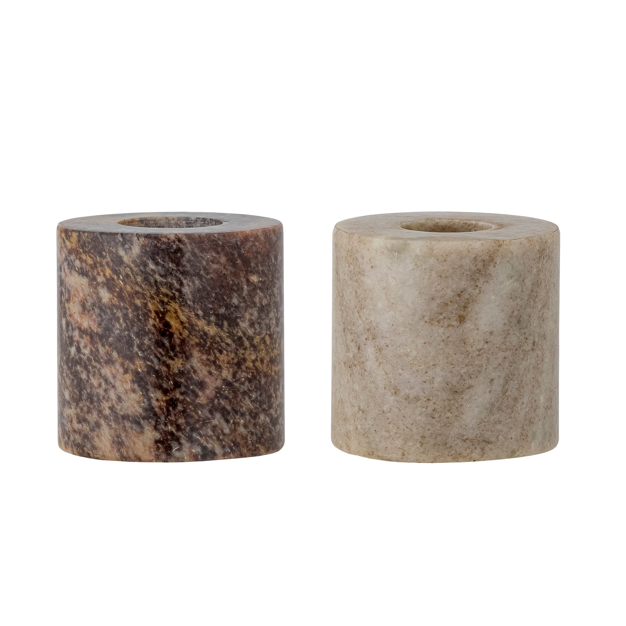 Lava candlesticks - set of 2