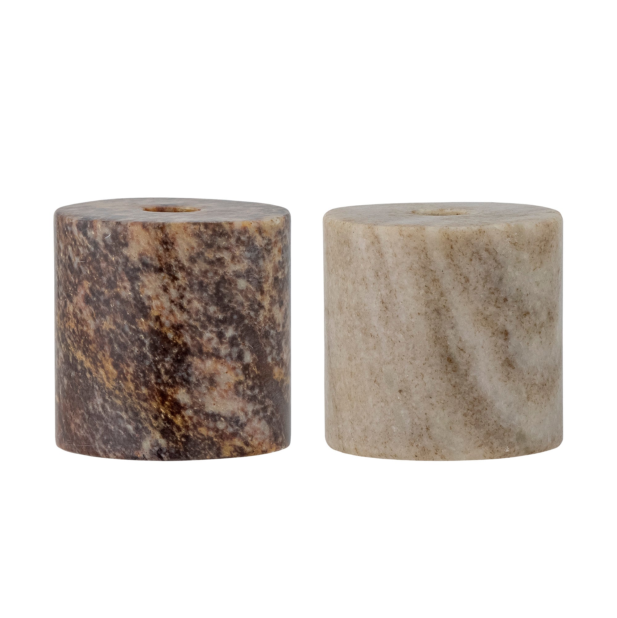 Lava candlesticks - set of 2