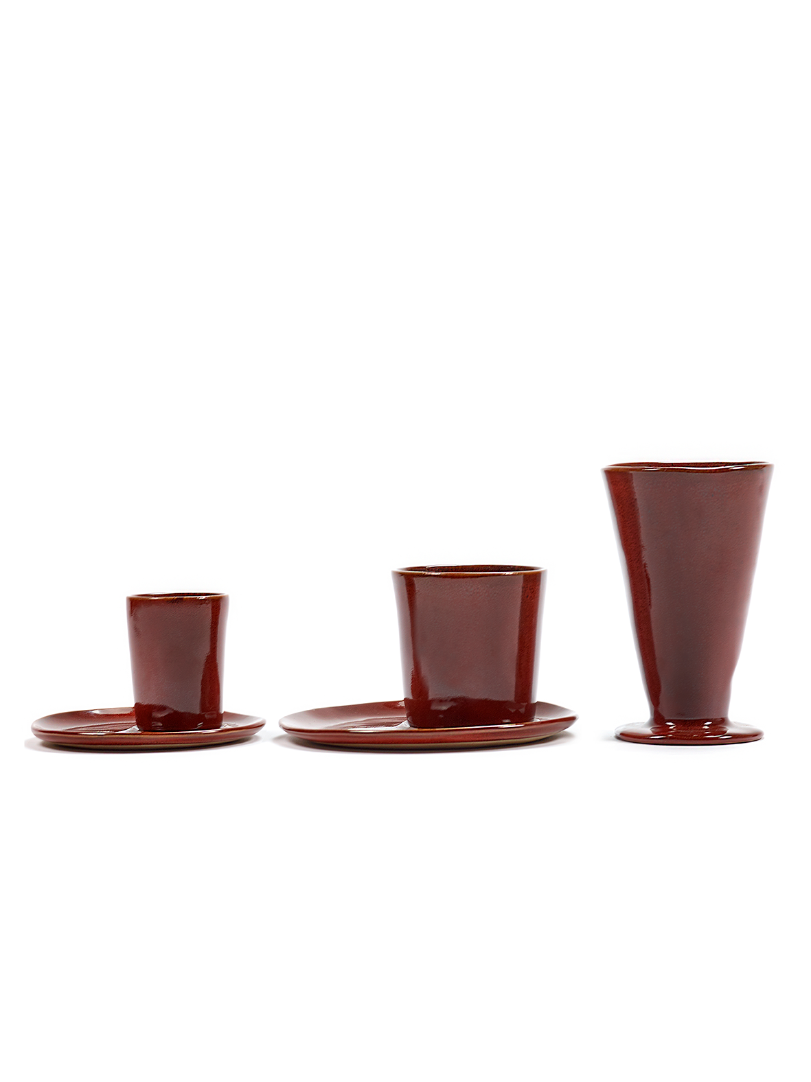 Tasse à café - La Mère by Marie Michielssen - Venetian red