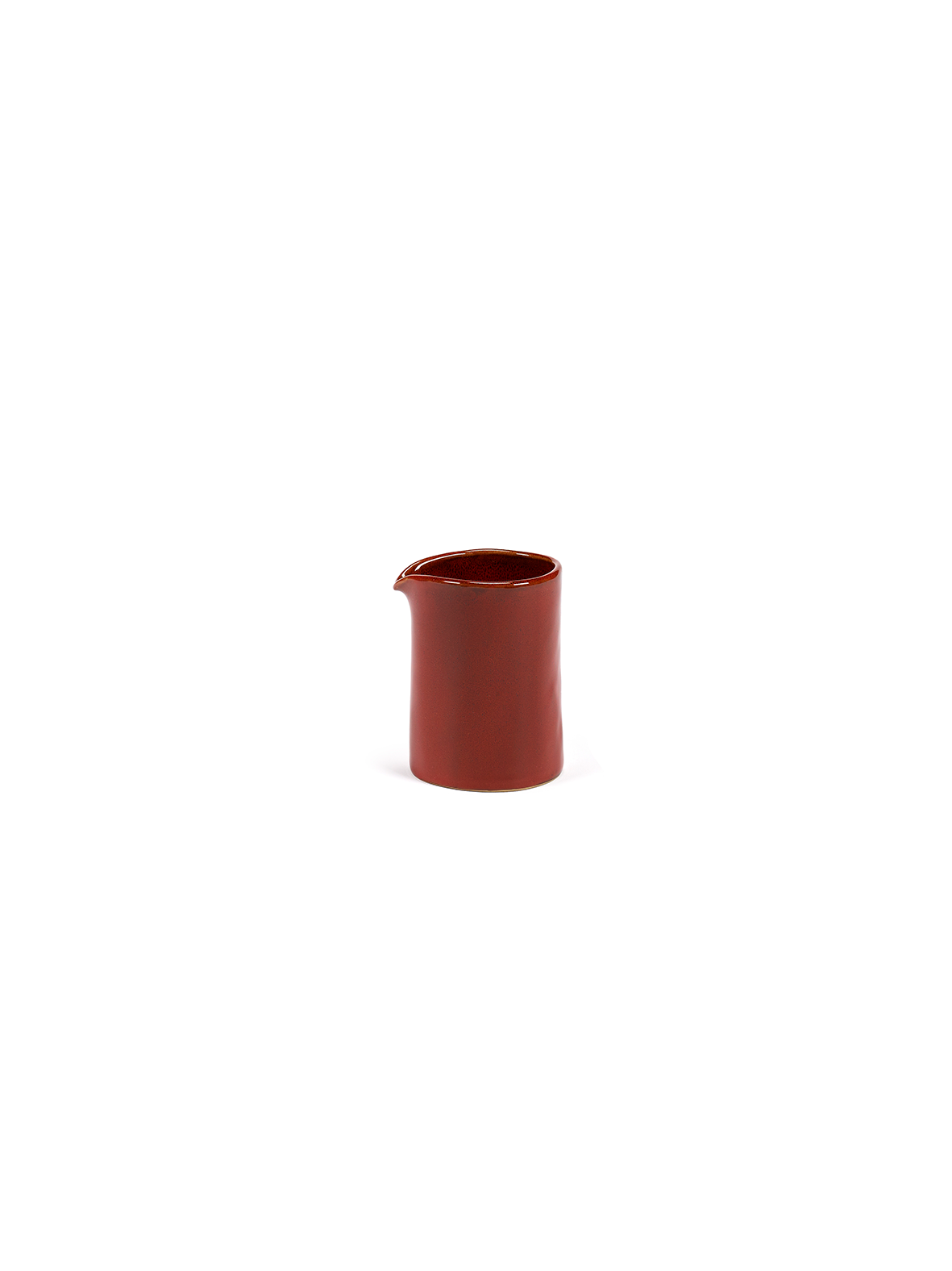 Milk jug - La Mère by Marie Michielssen - Venetian red