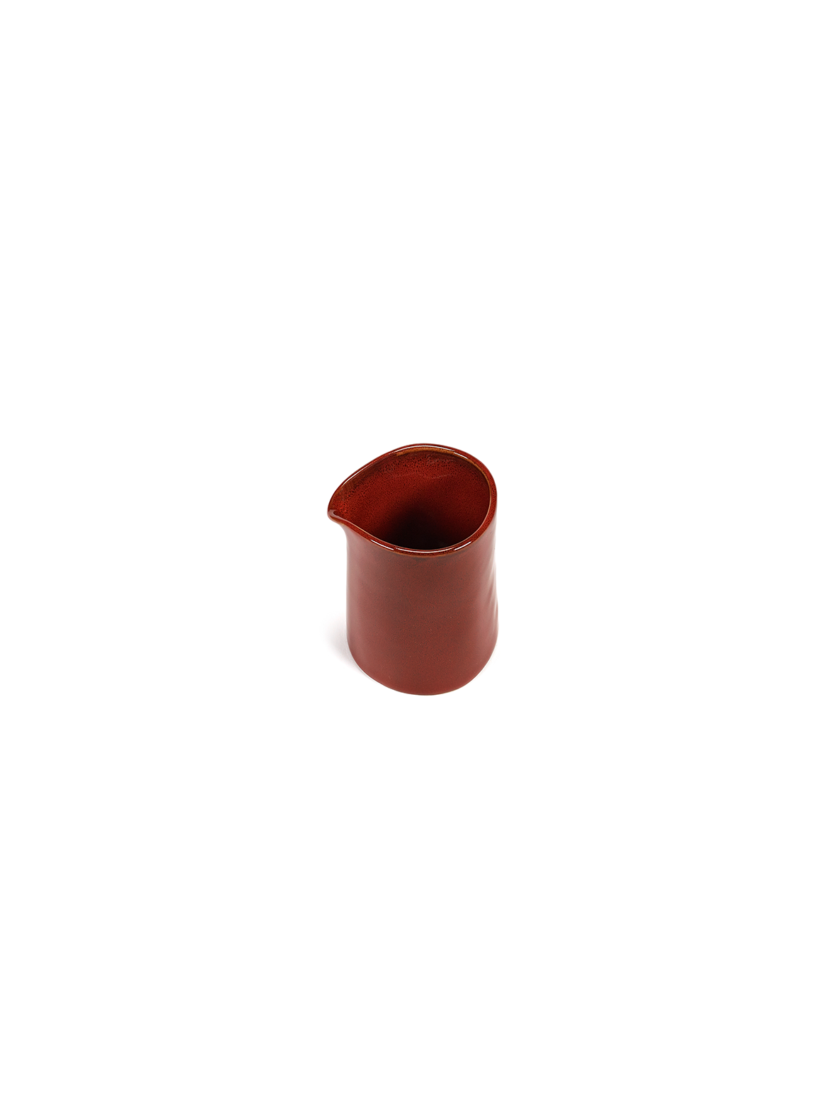 Milk jug - La Mère by Marie Michielssen - Venetian red