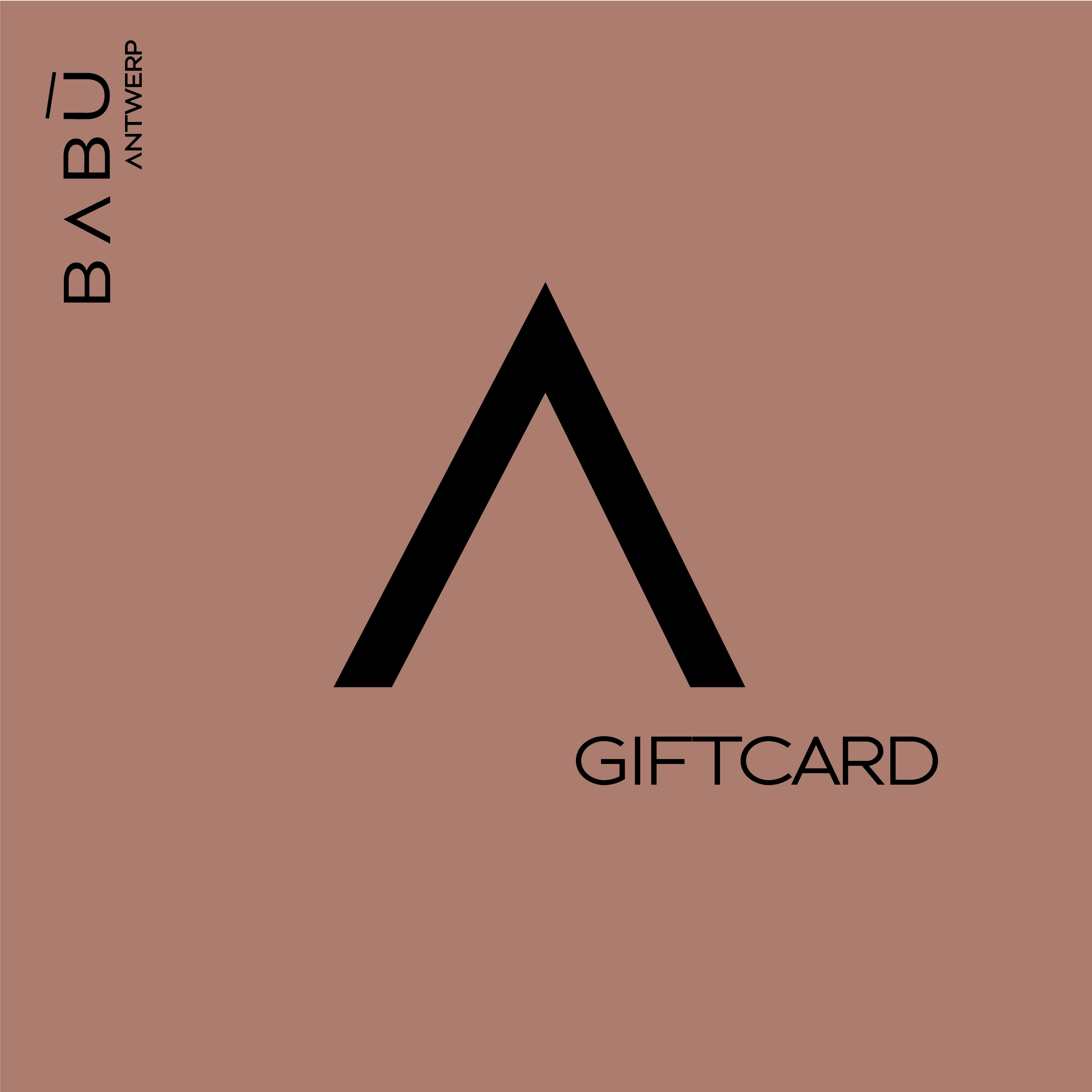 Giftcard Babù Antwerp