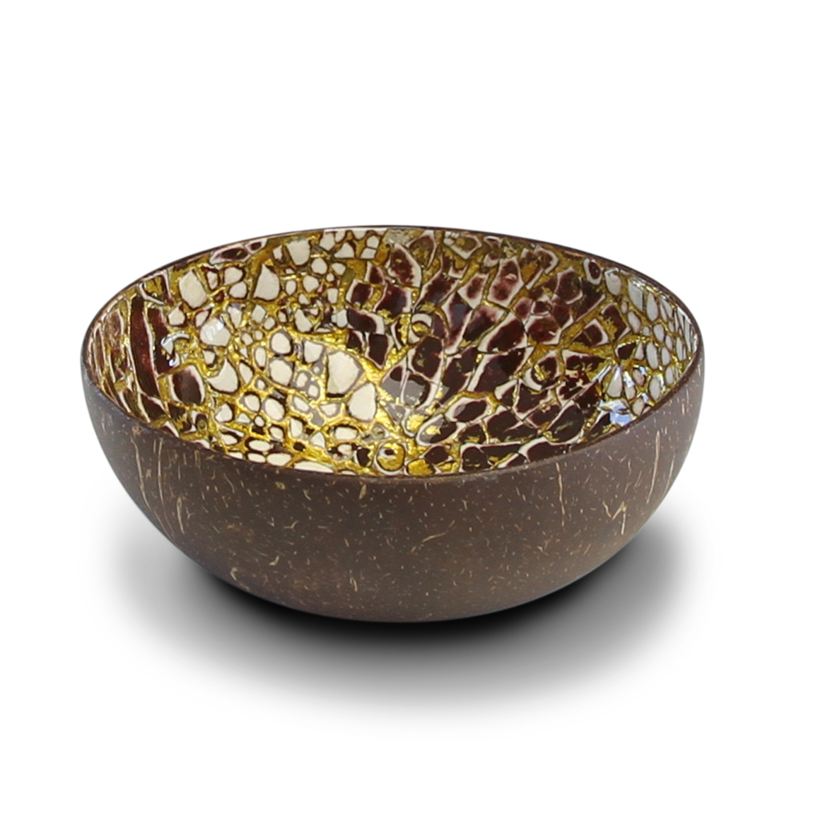 Kokoskommetje - Gold Eggshell