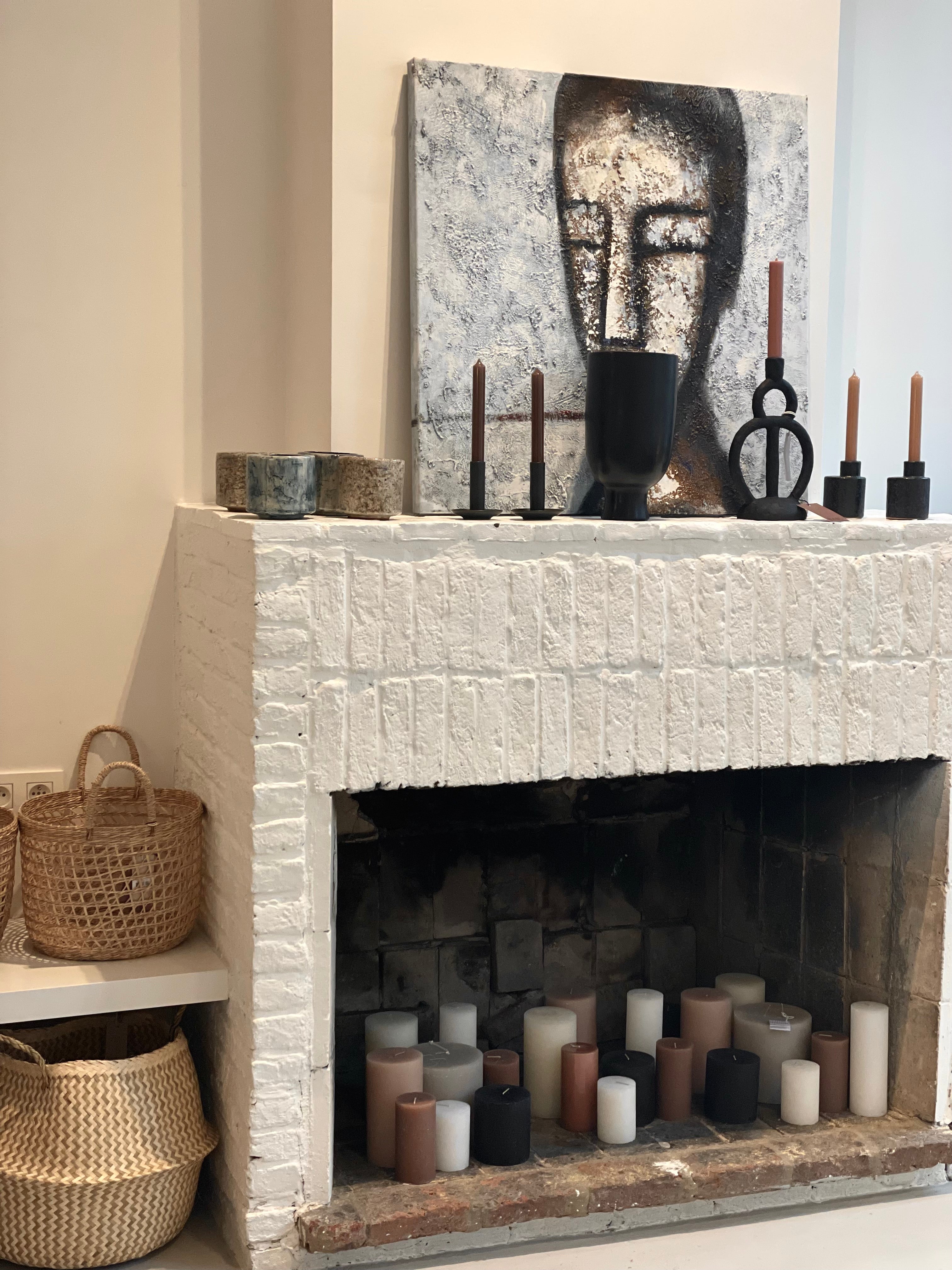 Lou Candlestick Black