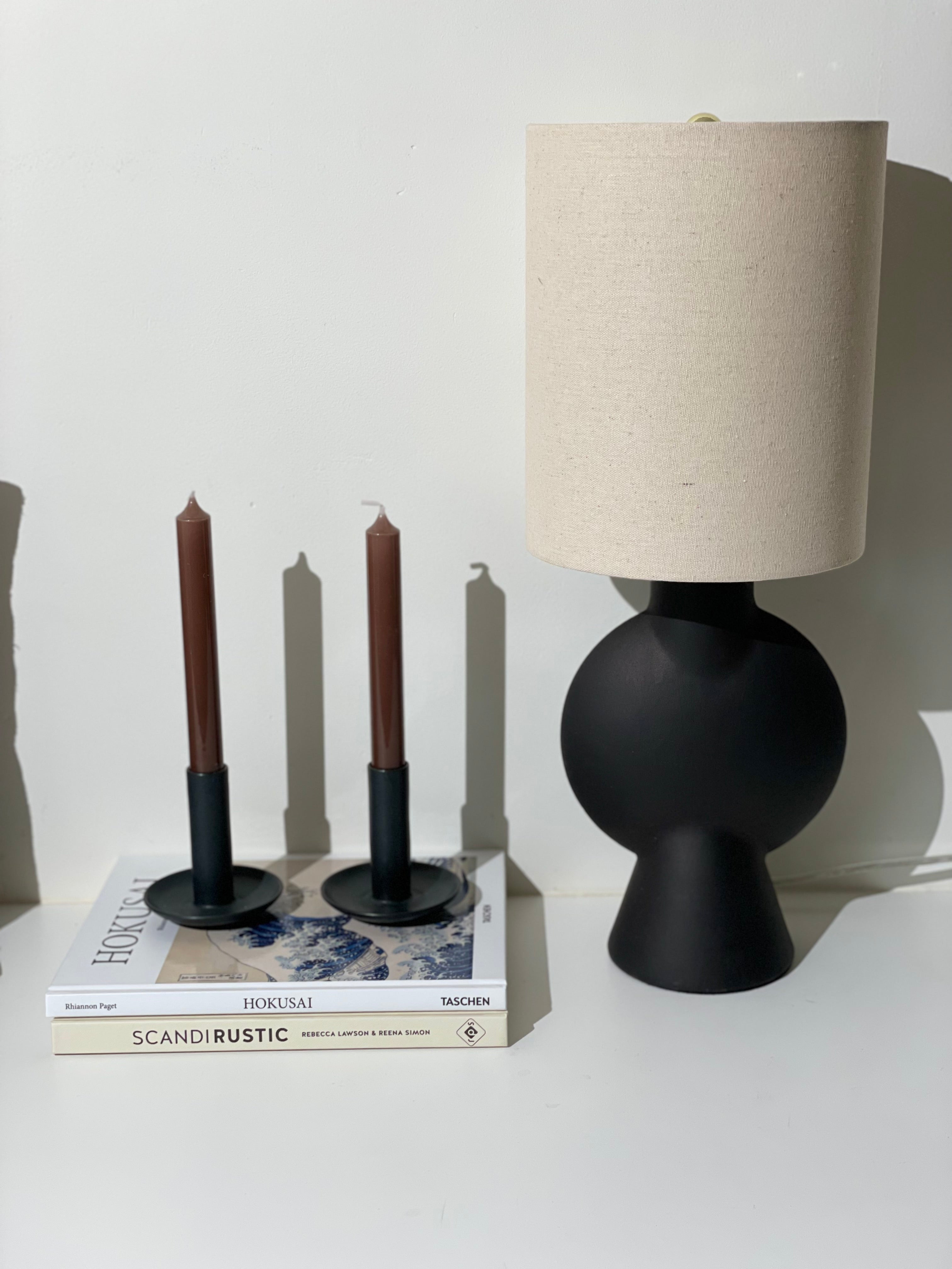 Lou Candlestick Black