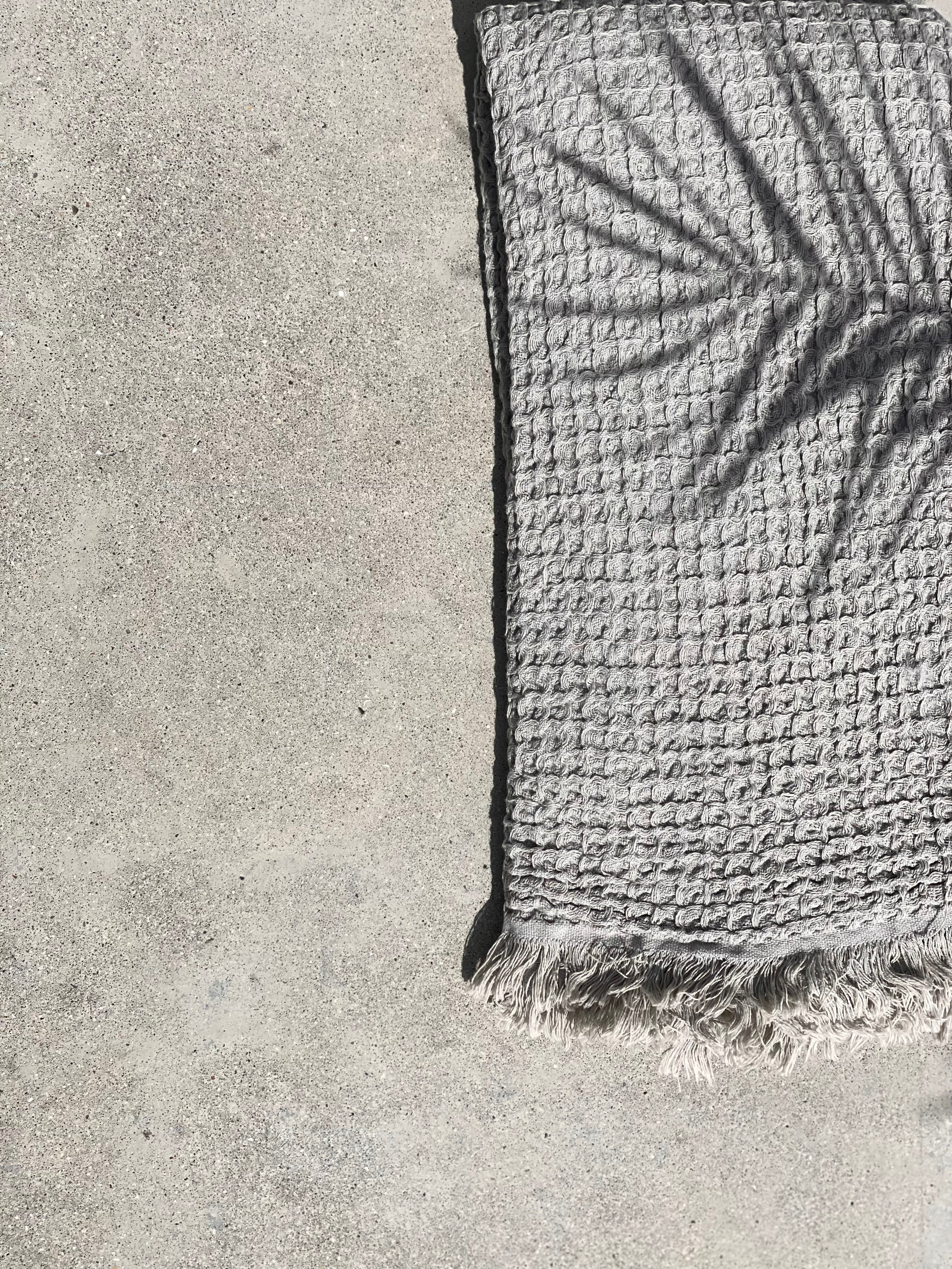 Hammam towel - Stone waffle