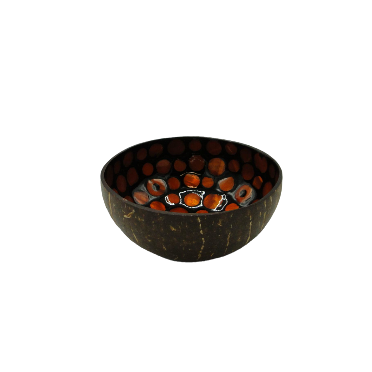 Kokoskommetje - Dark Brown Mother of Pearl