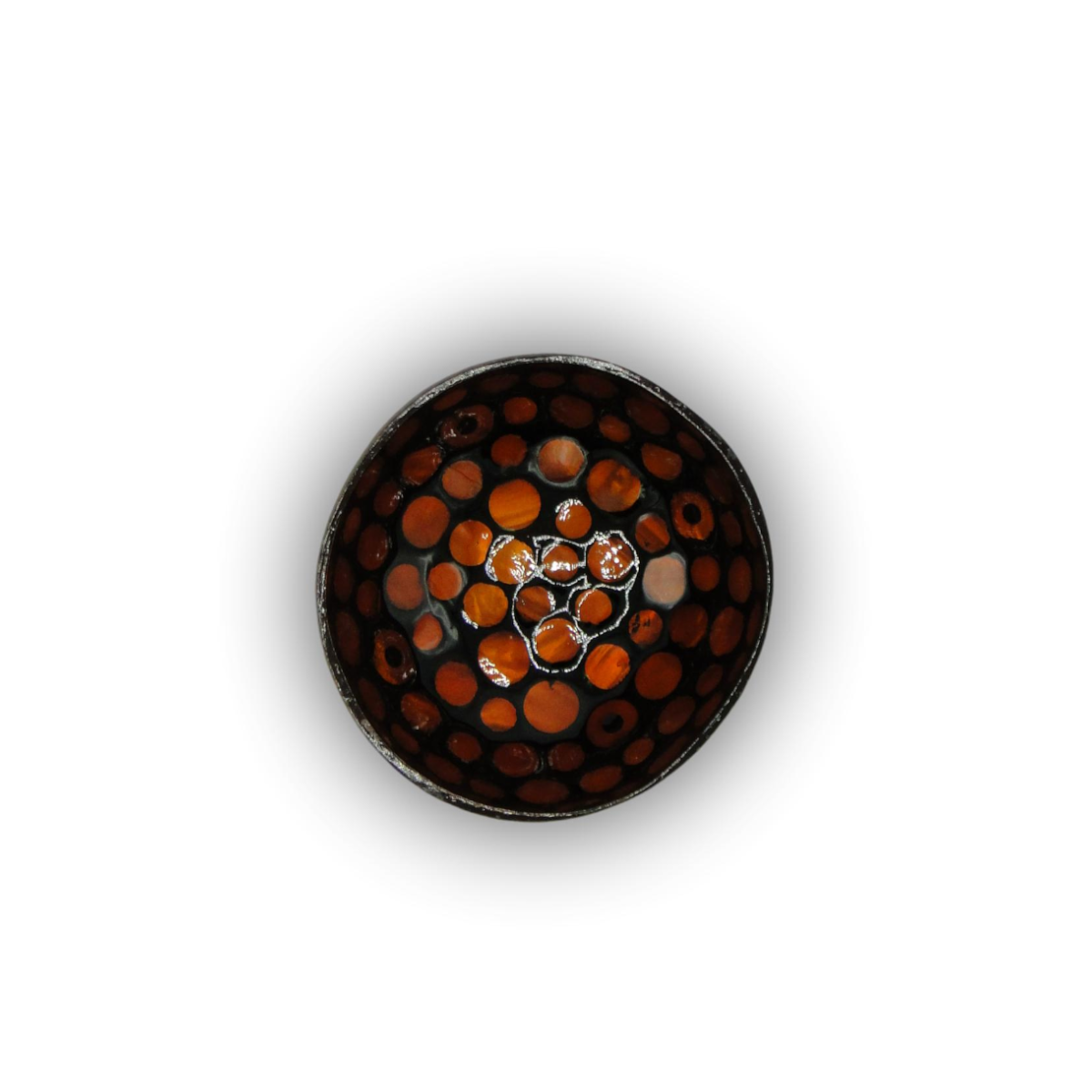 Kokoskommetje - Dark Brown Mother of Pearl
