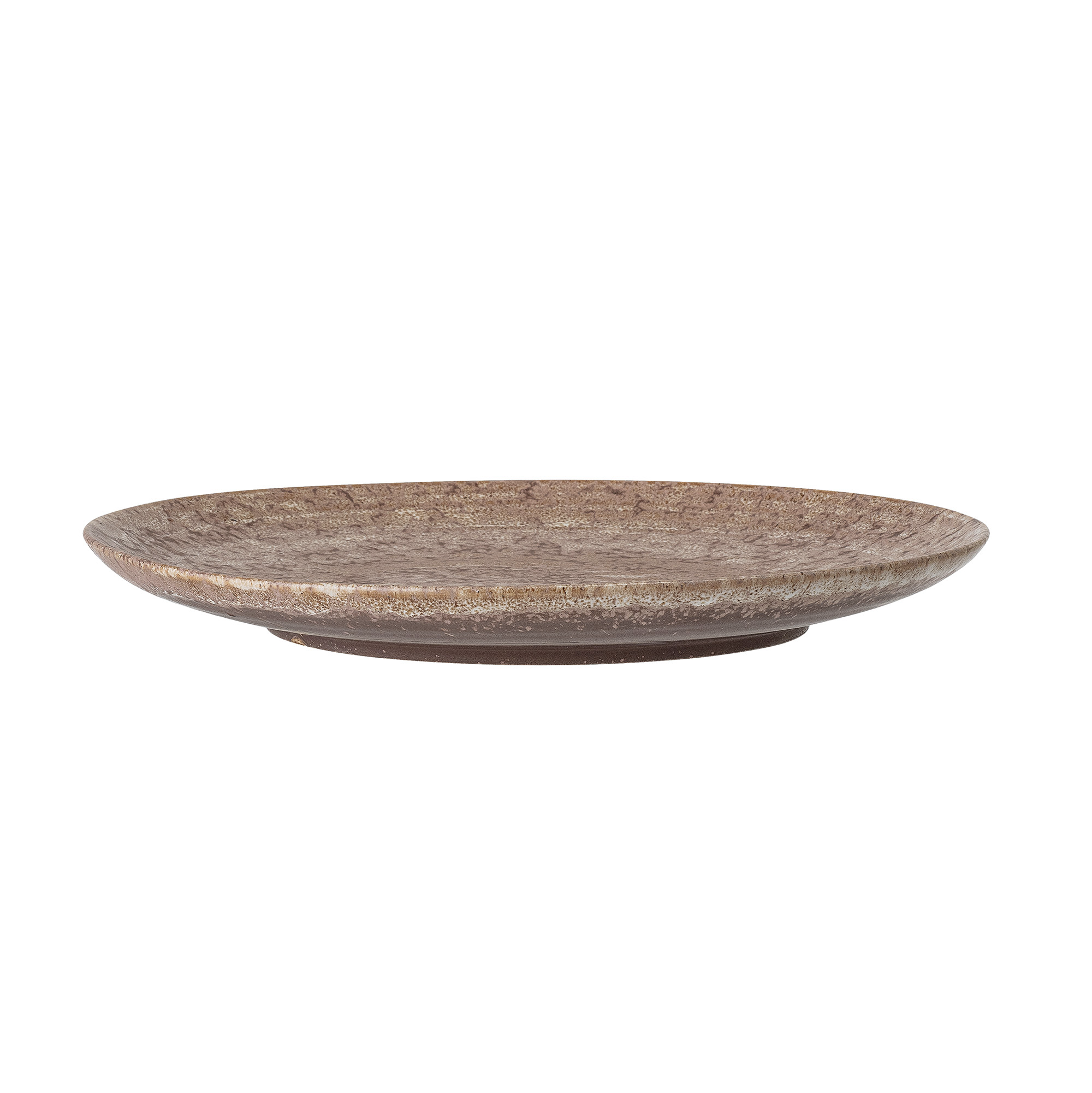 Plate Columbine brown large