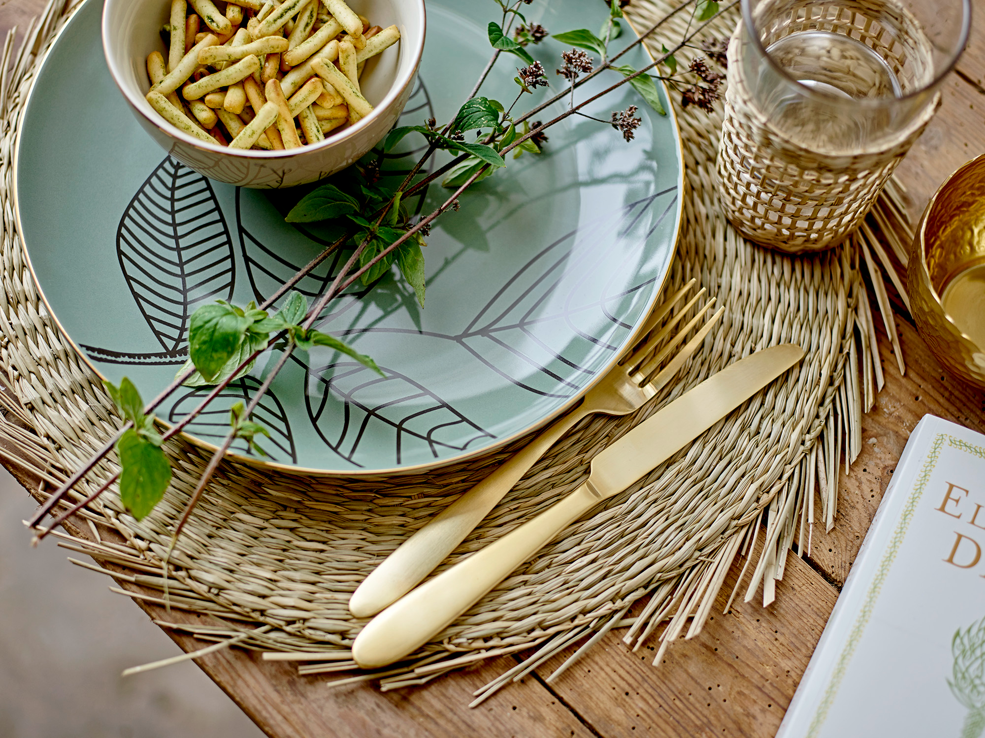 Set de table en jonc de mer - lot de 4